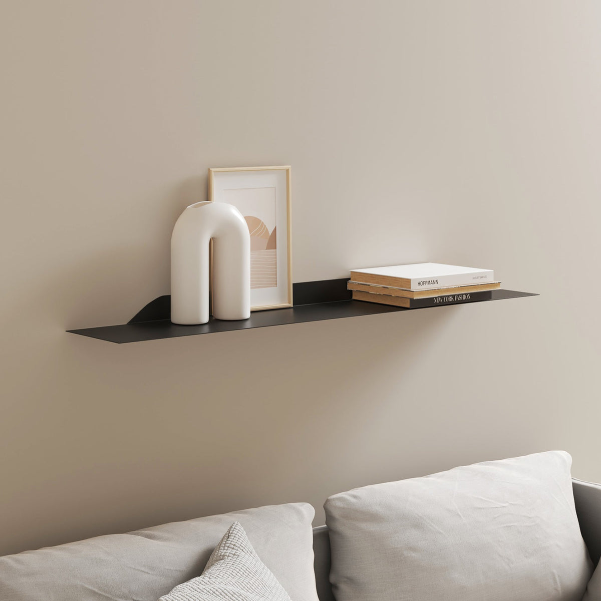 Sammy Metal Black Shelf - Large