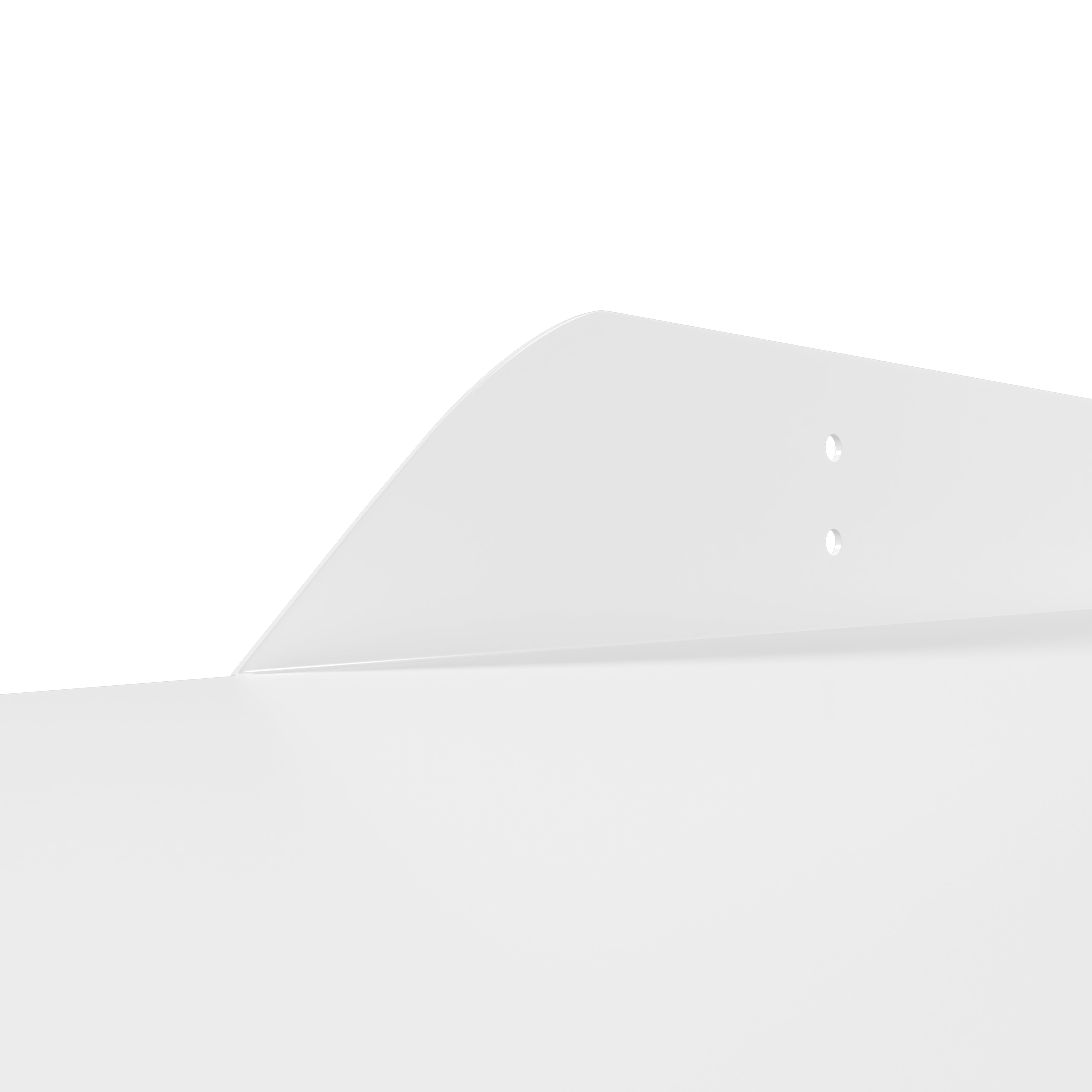 Sammy Metal White Shelf - Large