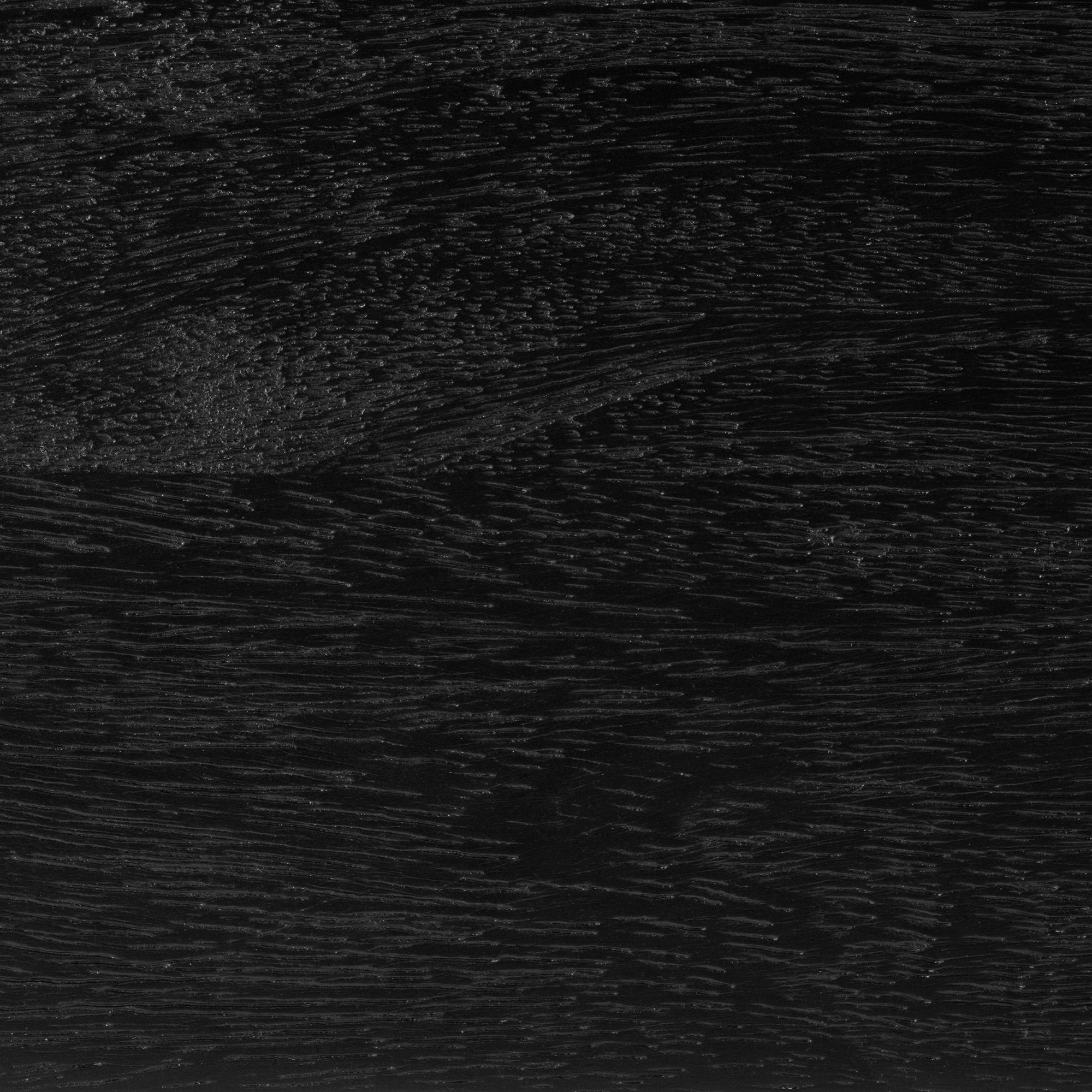 Yung Solid Wood Wall Mounted Black Shelves - Large