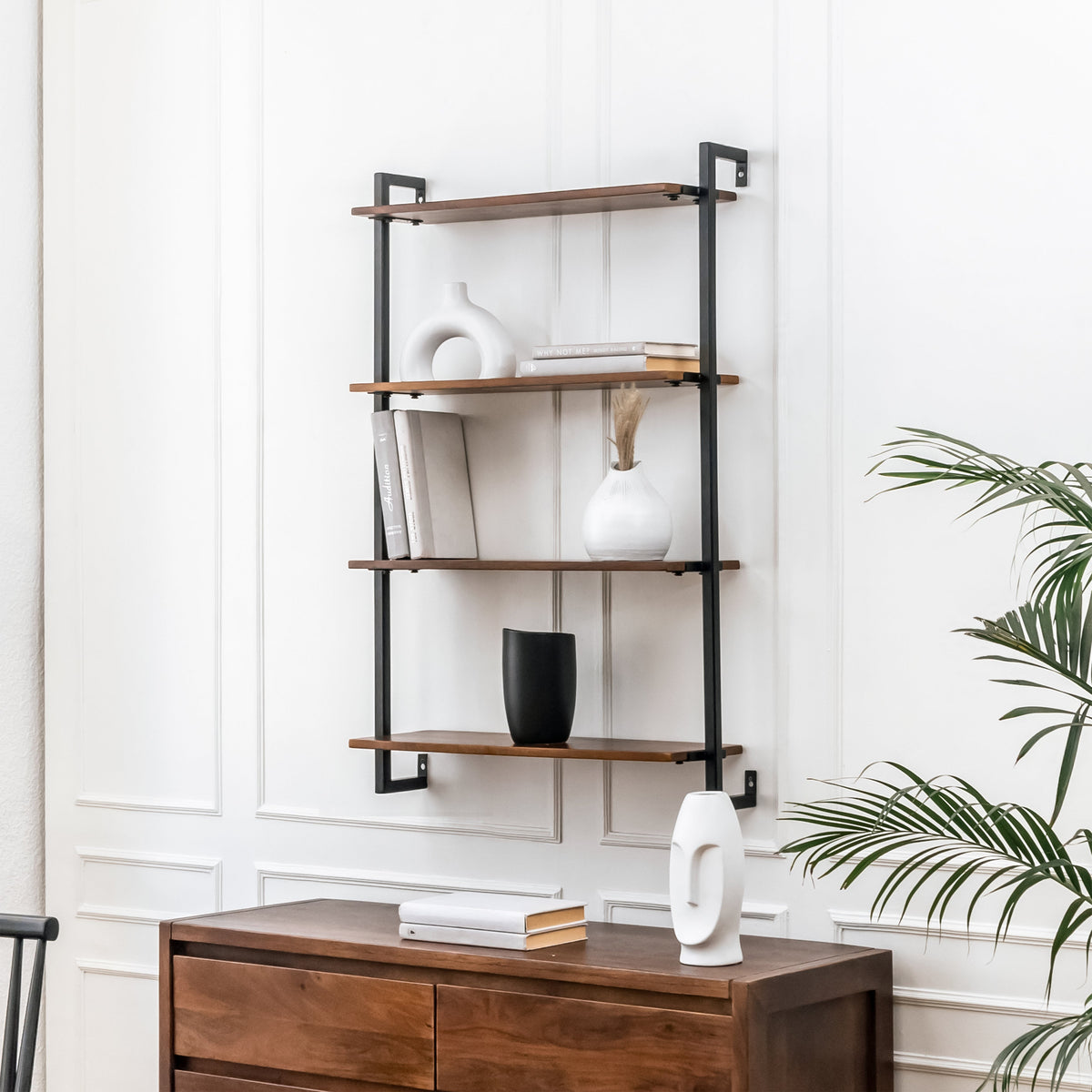 Phantom Wall Mounted Shelf - Walnut