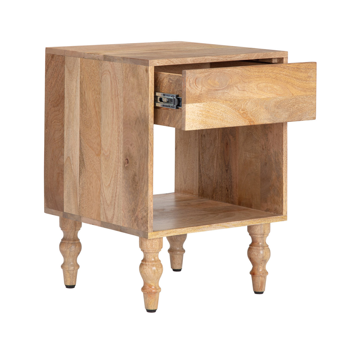Rhonda Nightstand with Drawer - Natural