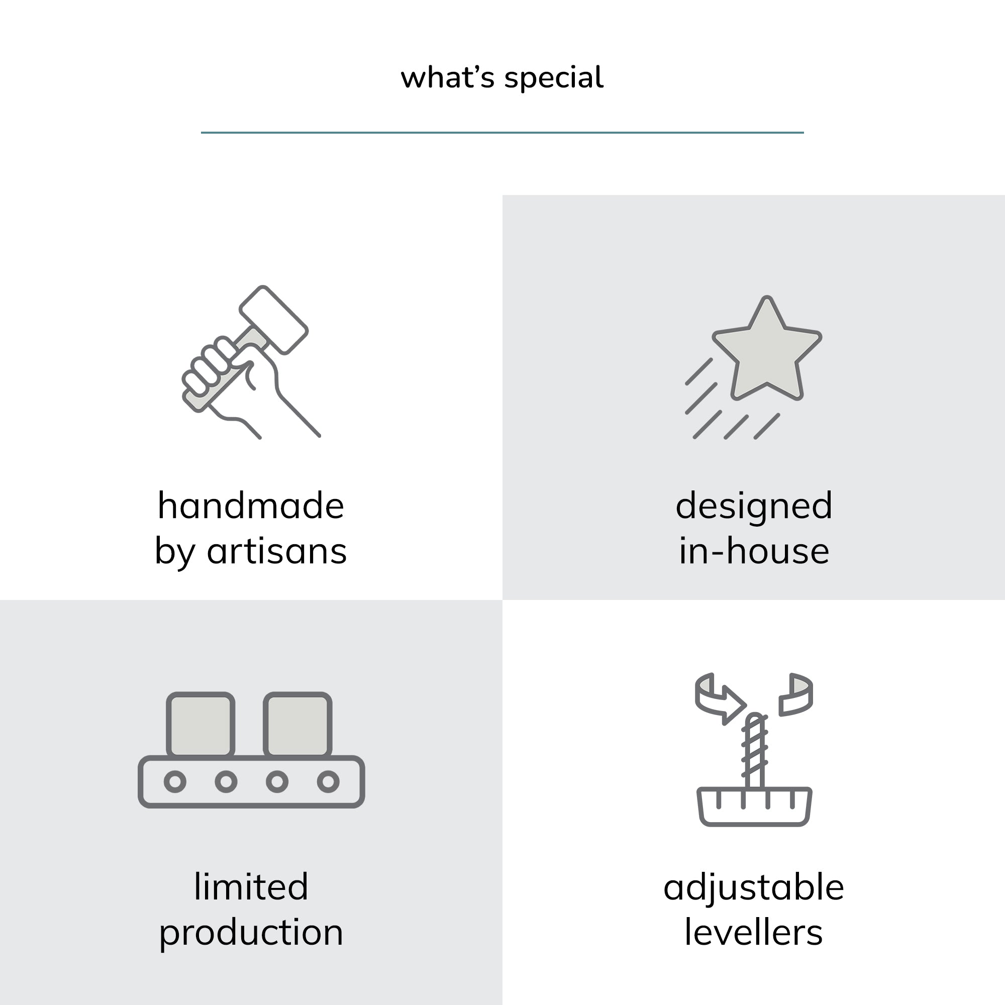 Rhonda Nightstand with Drawer - Whitewash