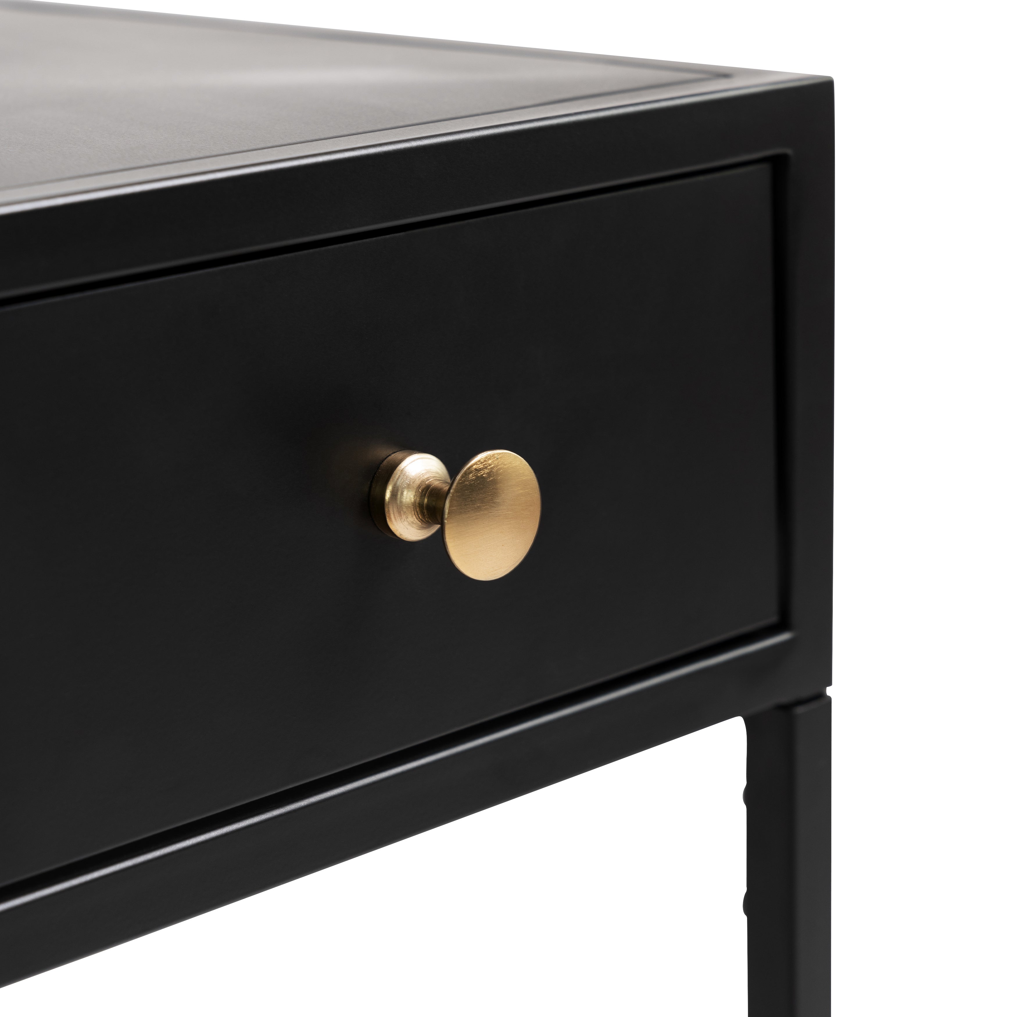 Brockwell Metal Black Nightstand