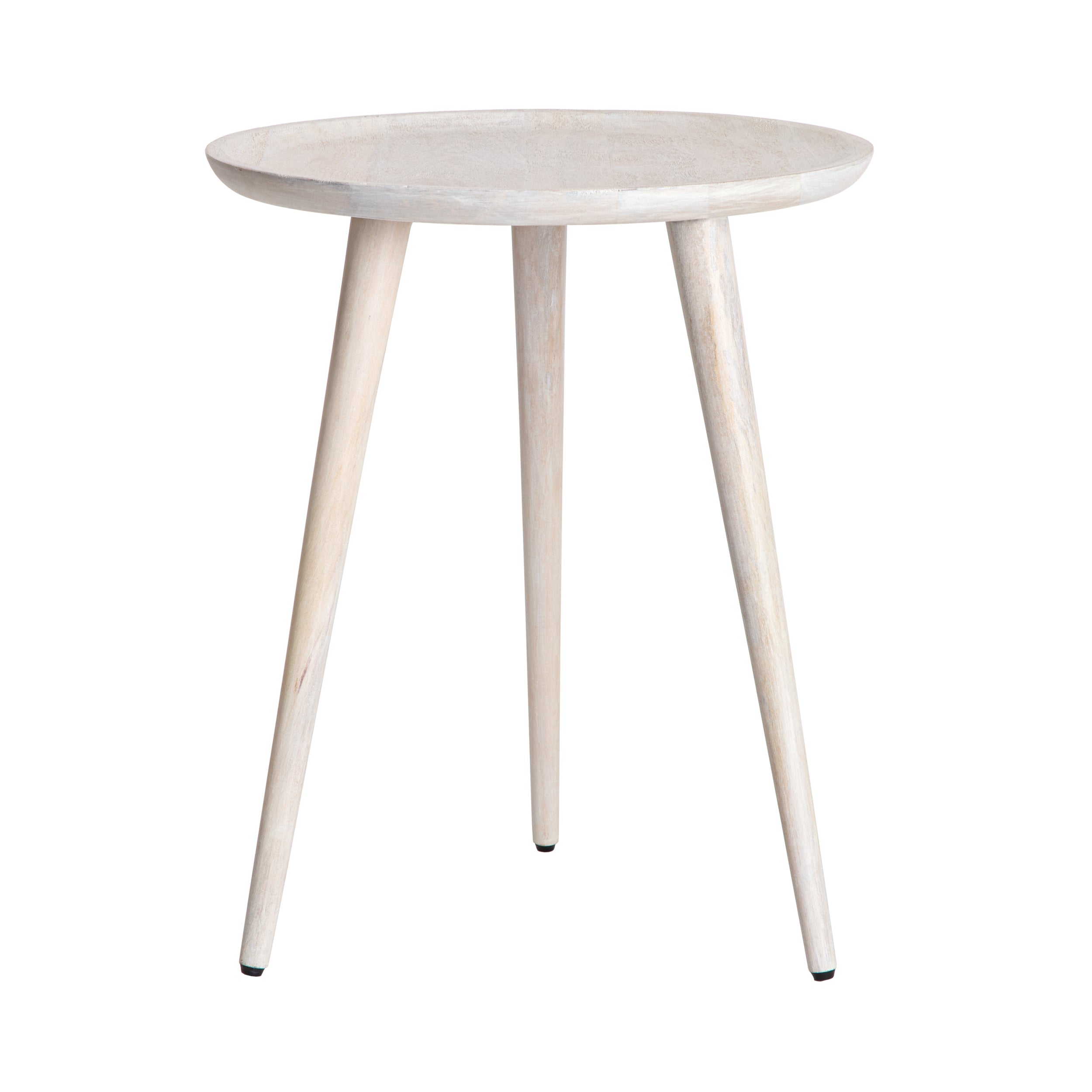 Electra Side Table - Whitewash