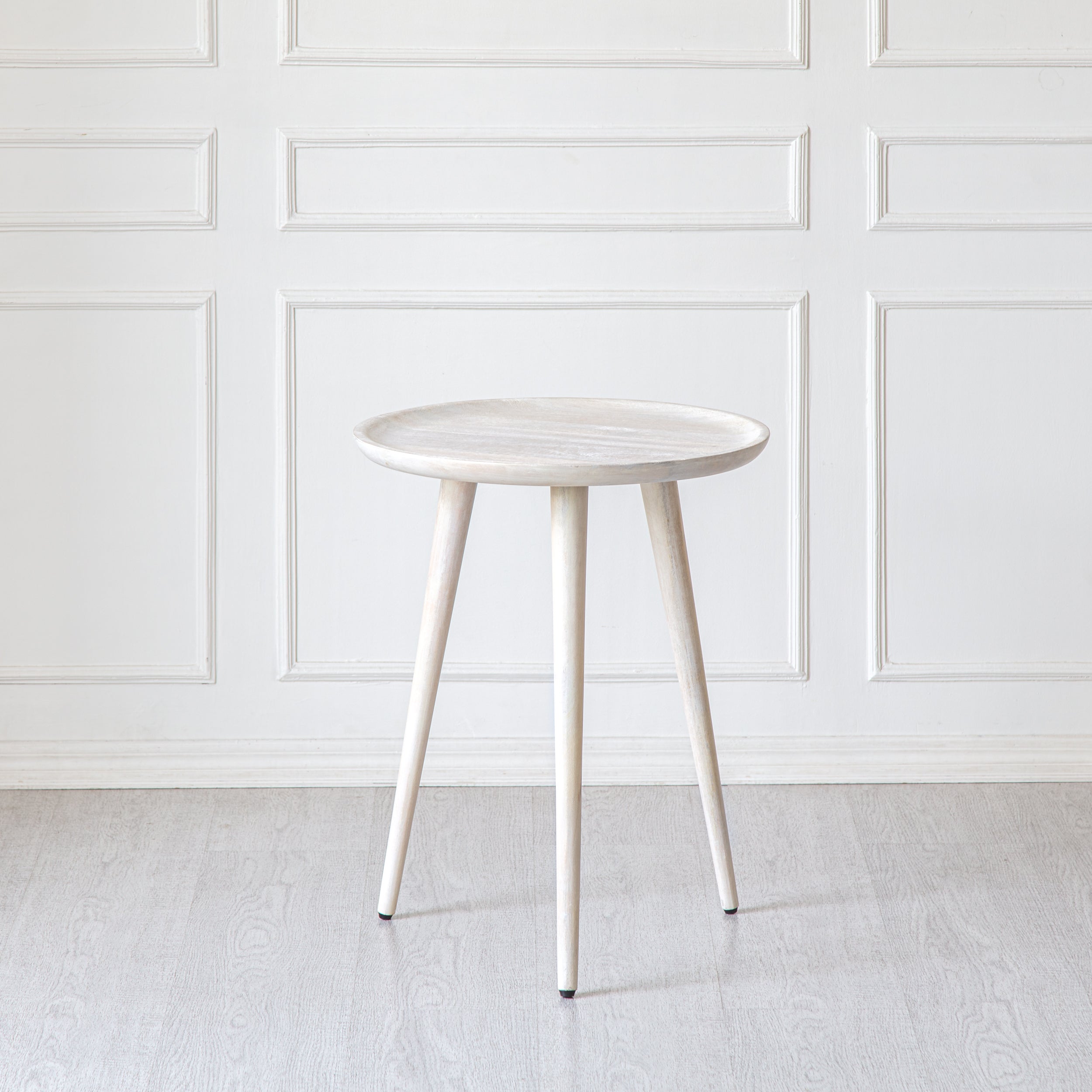 Electra Side Table - Whitewash