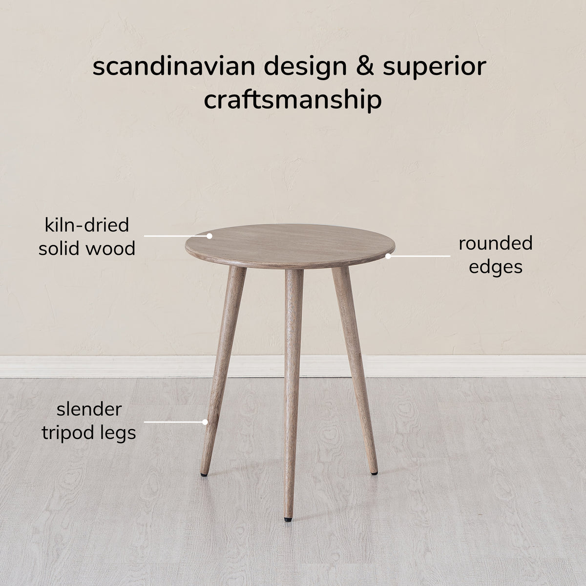 Judy Side Table - Greige