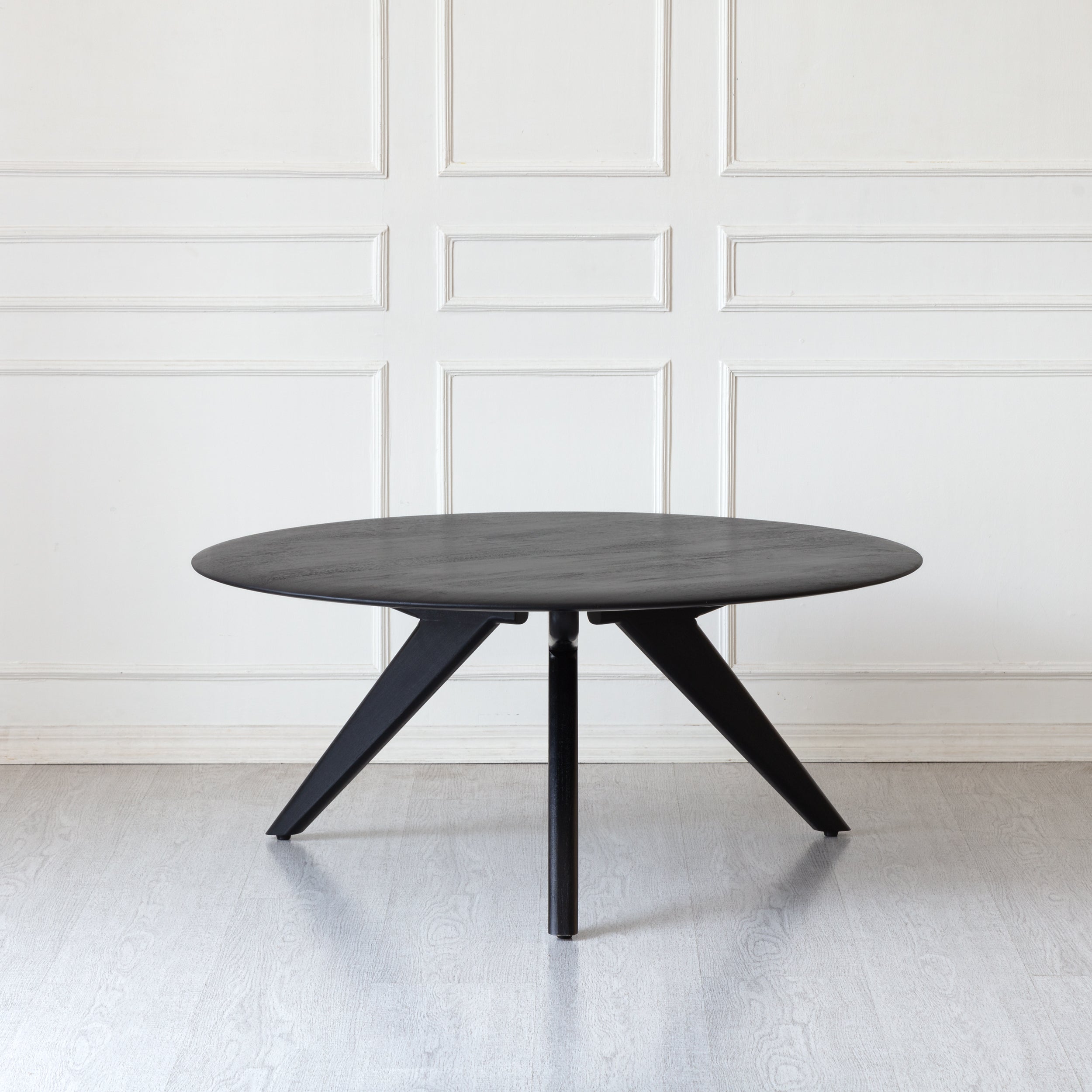 Marcel Solid Wood Coffee Table - Black