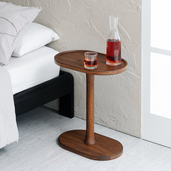 Campbell Side Table - Walnut