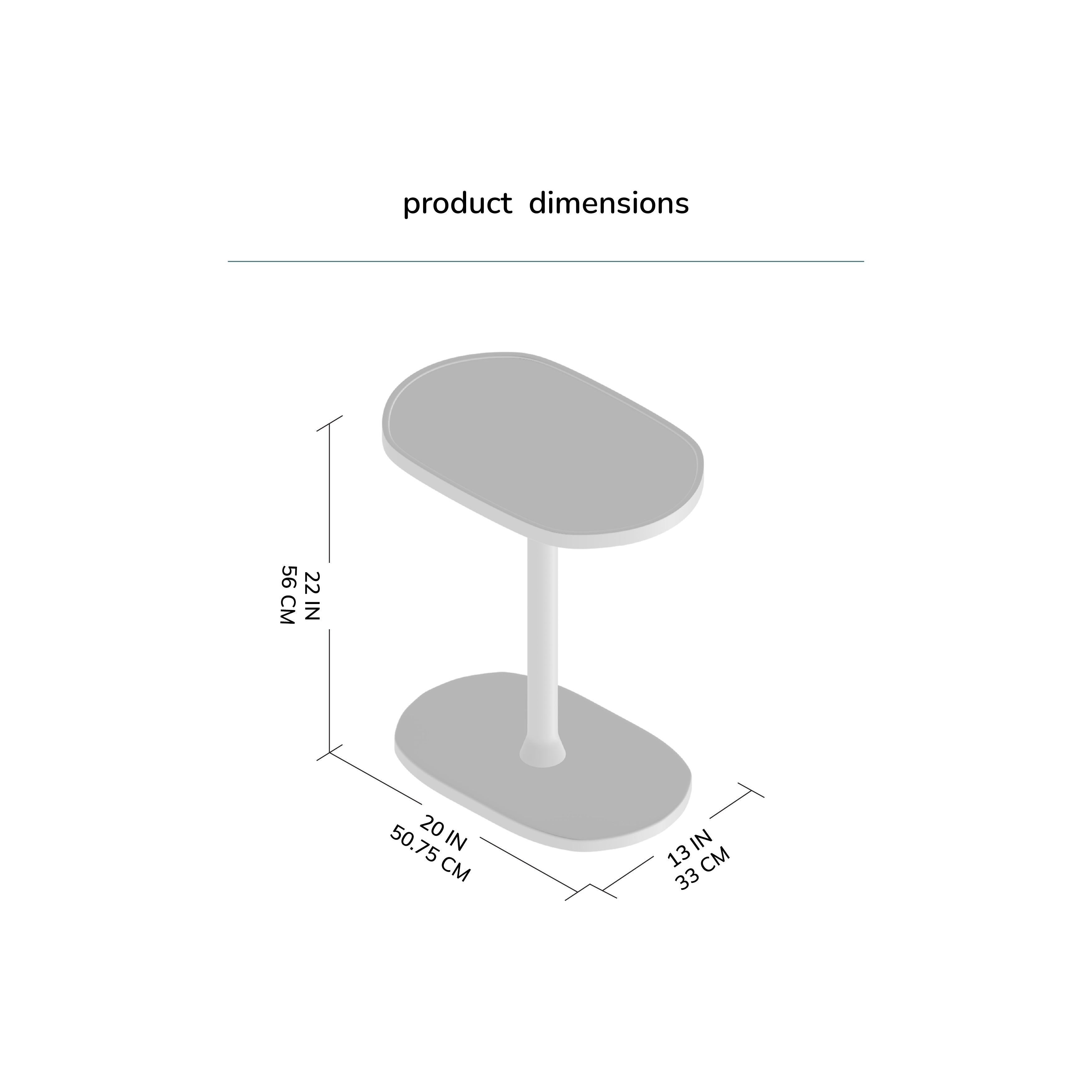 Campbell Side Table - Blonde Natural