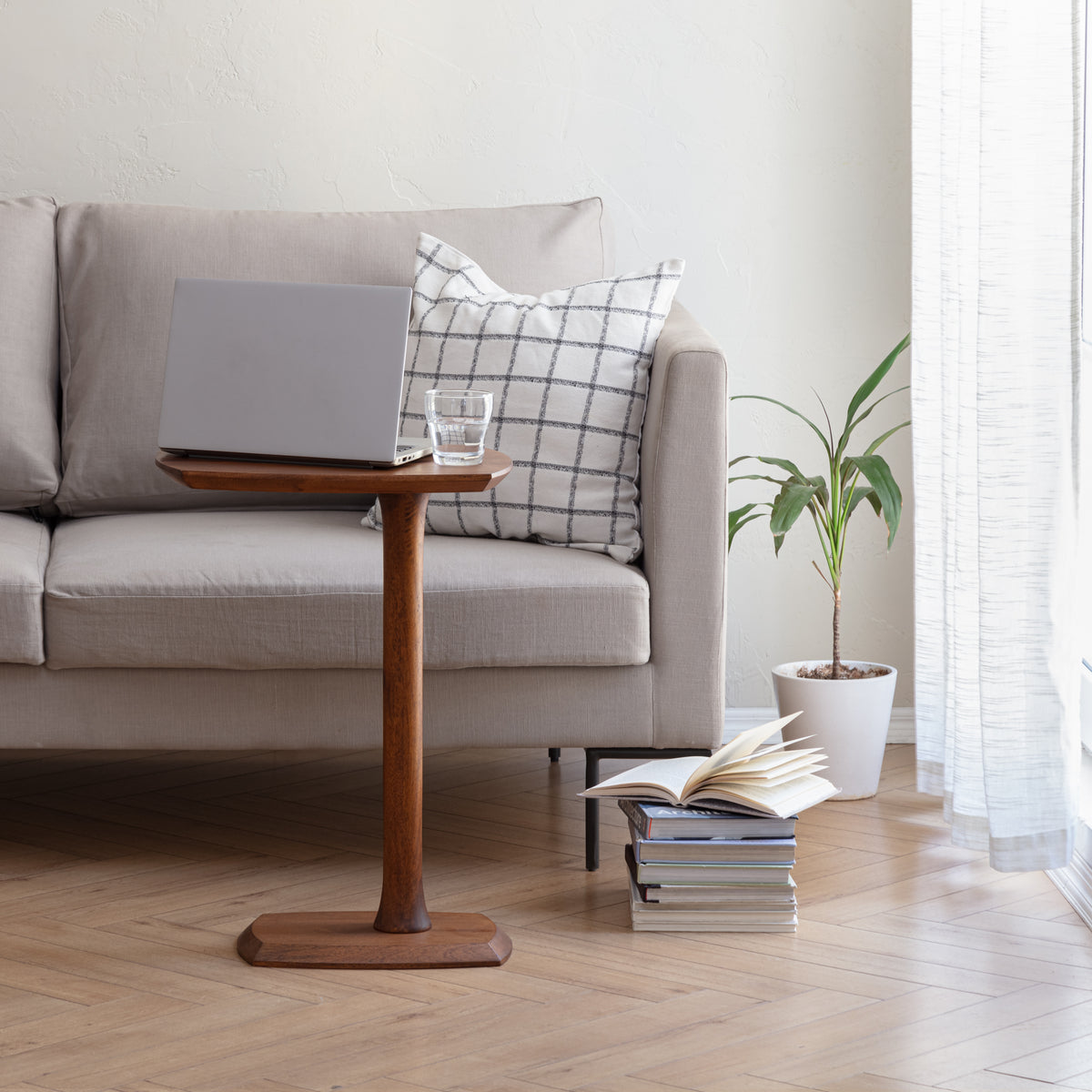 Ellis Side Table - Walnut