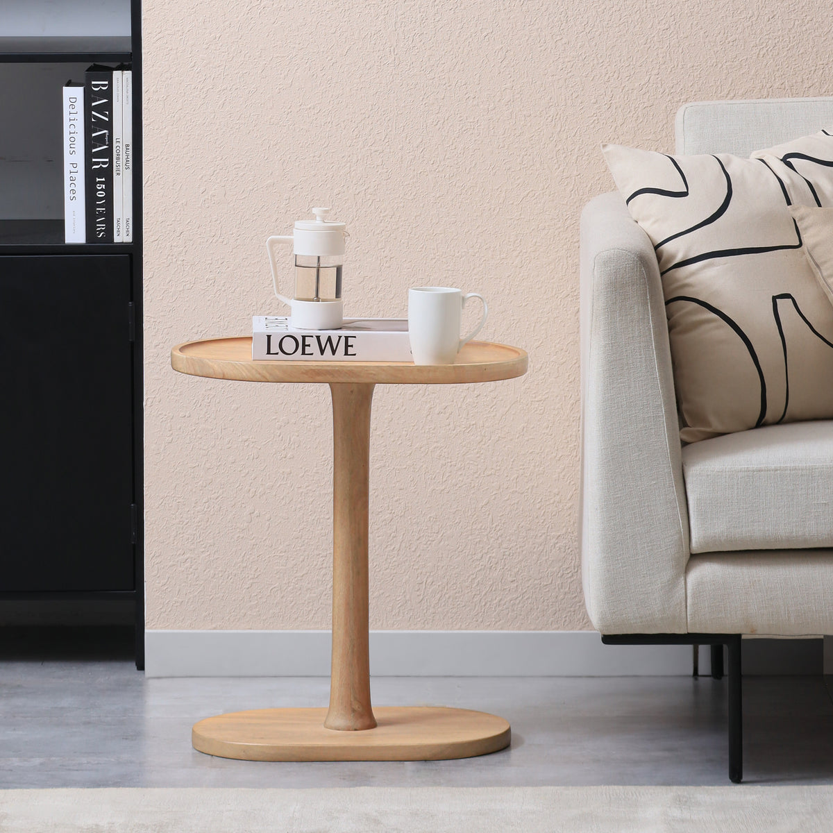 Campbell Side Table - Blonde Natural