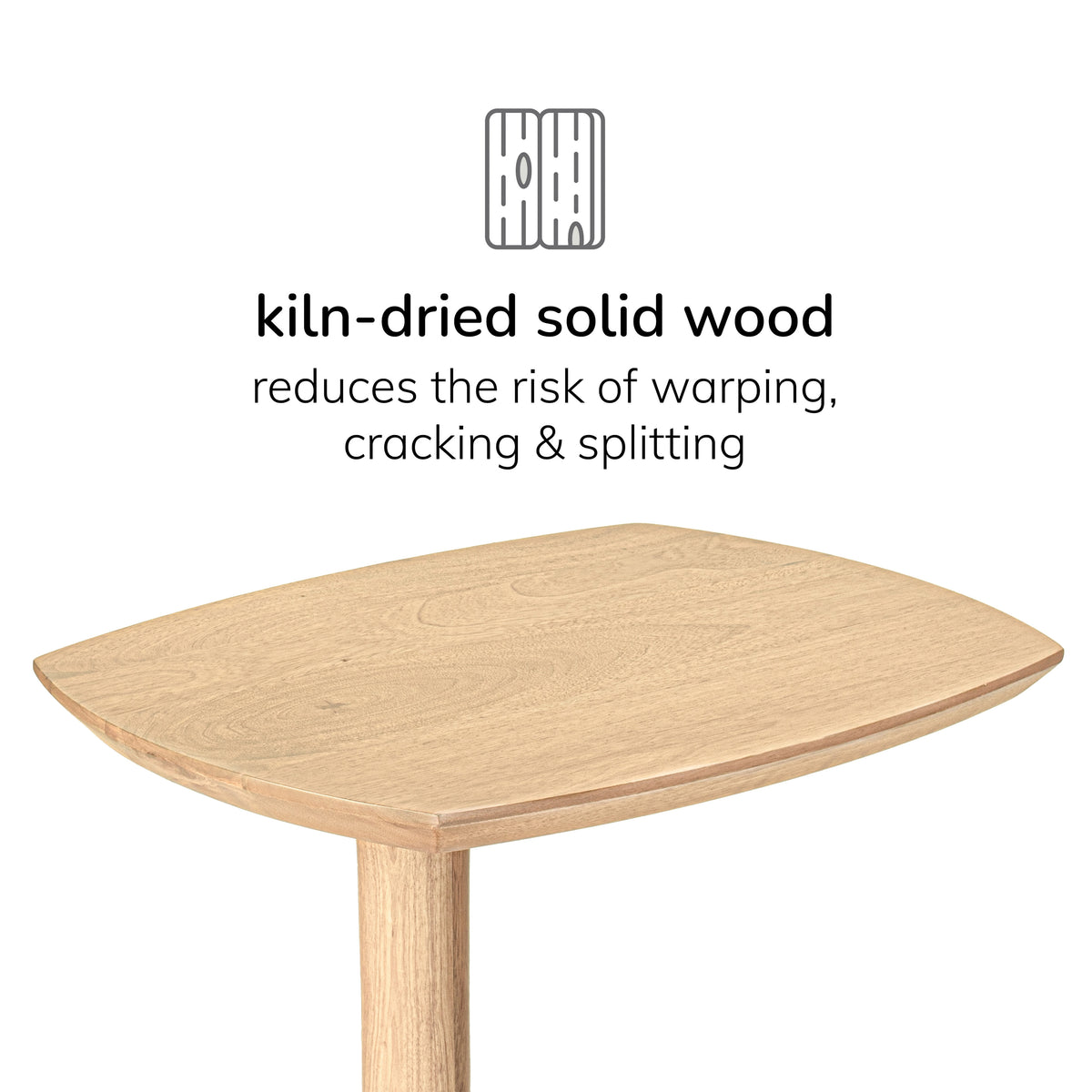 Ellis Side Table - Blonde Natural