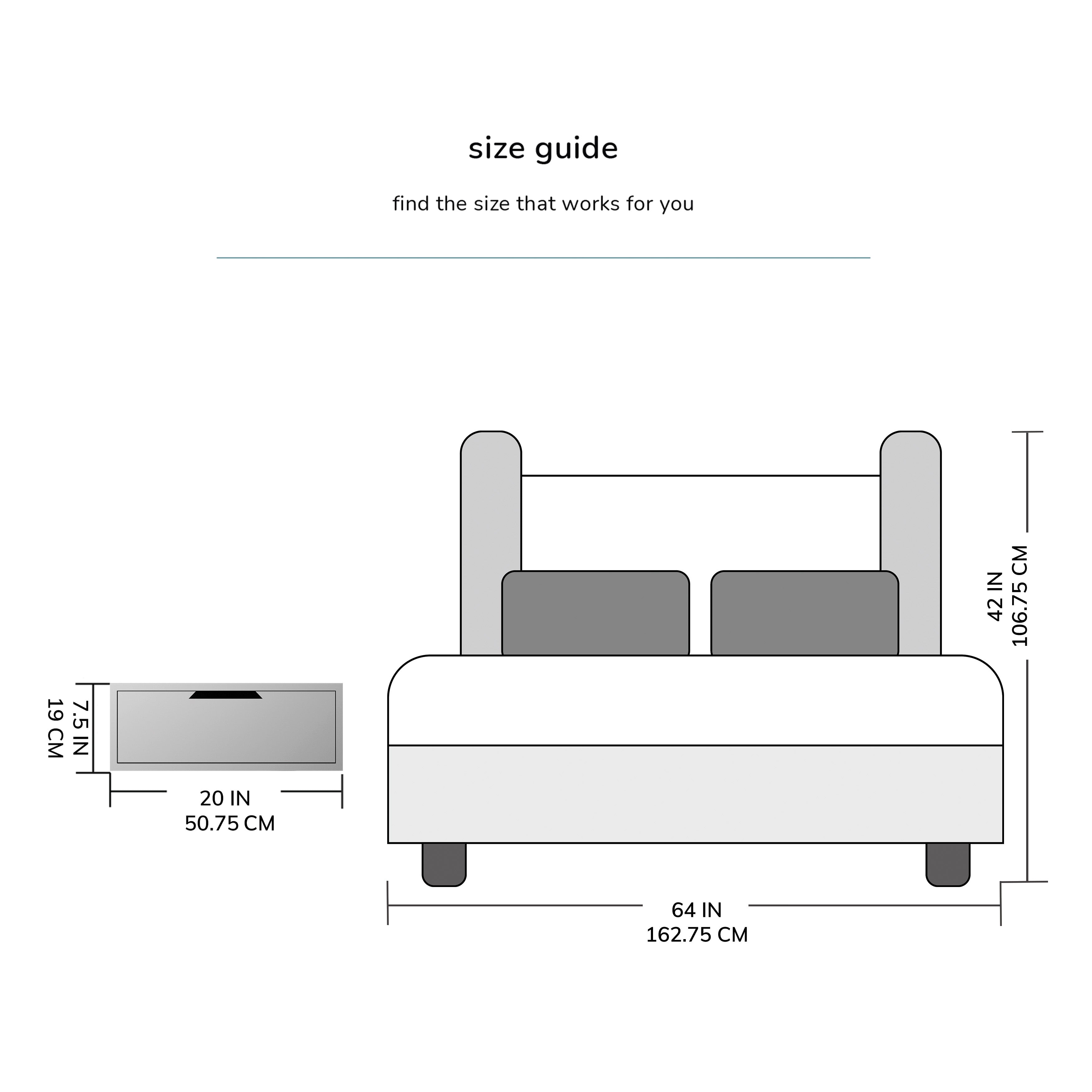 Evo Solid Wood Nightstand - Natural