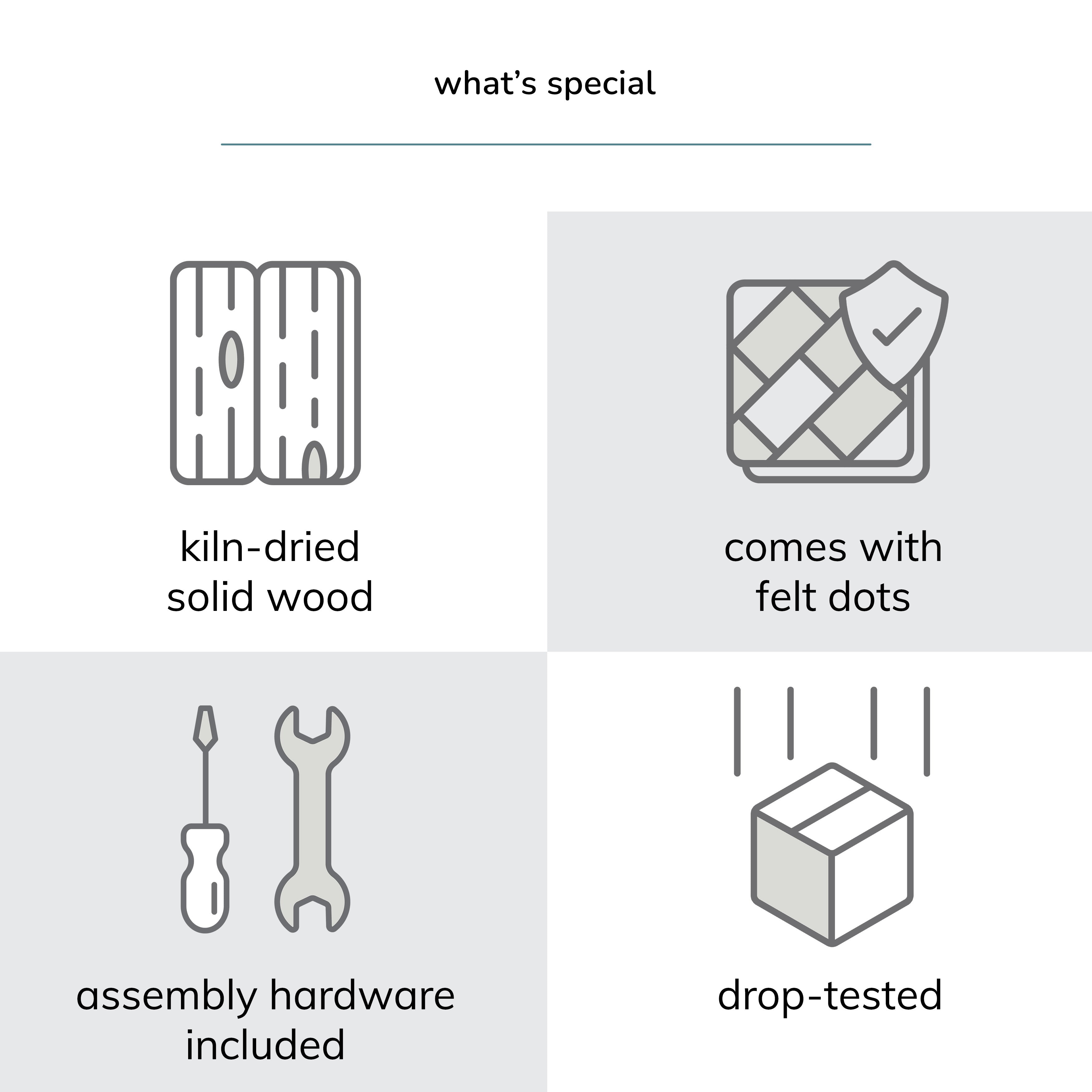 Vita Side Table - Walnut