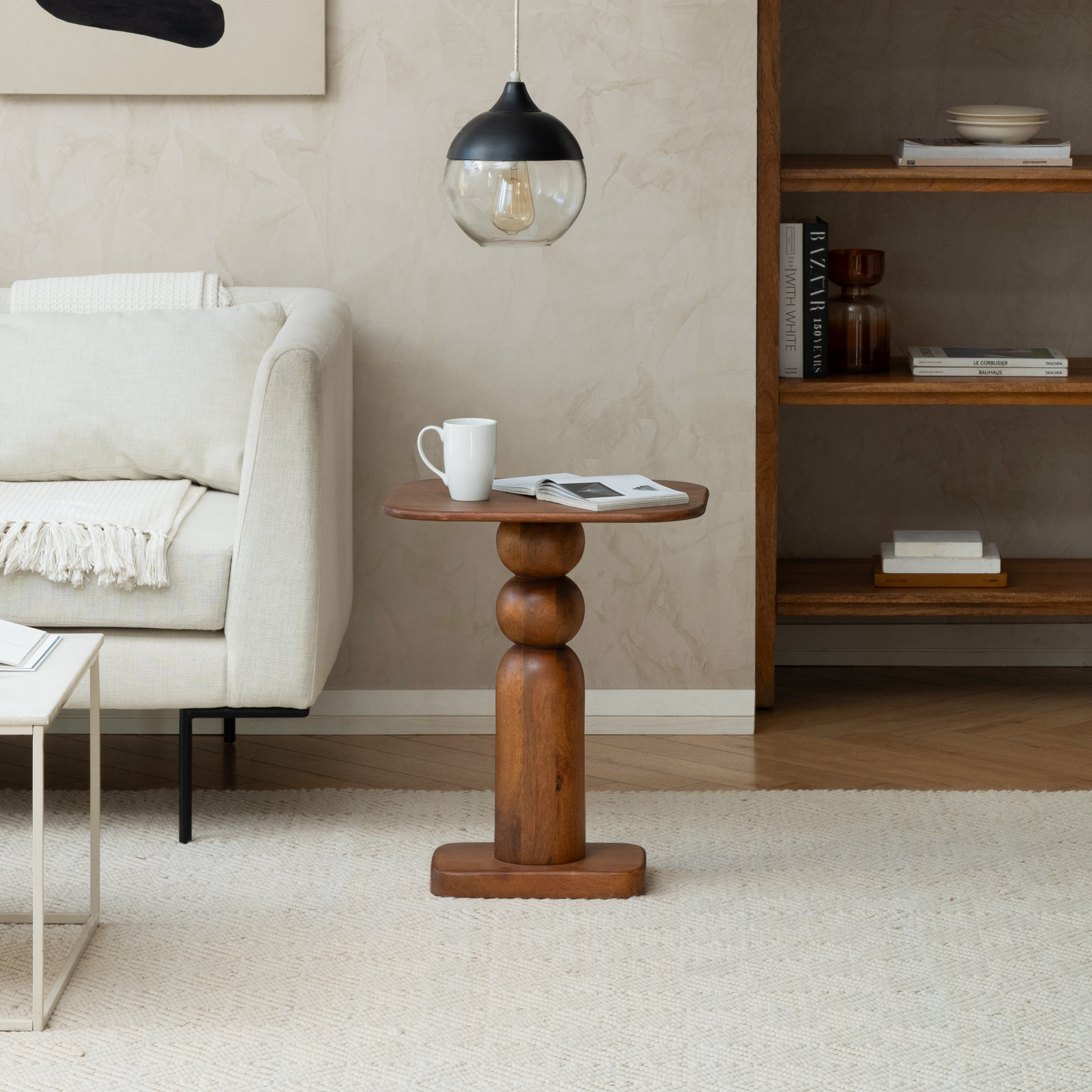 Vita Side Table - Walnut