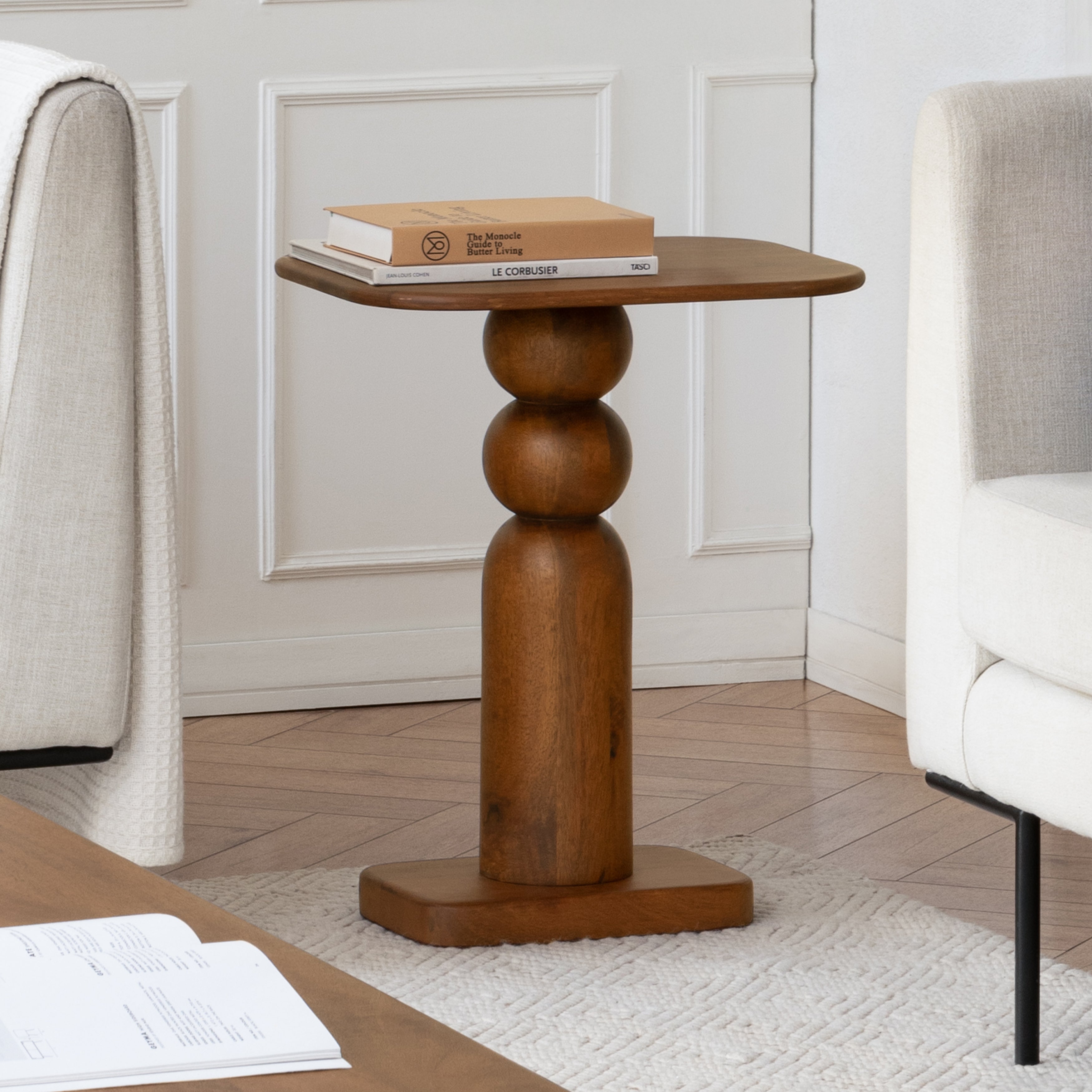 Vita Side Table - Walnut