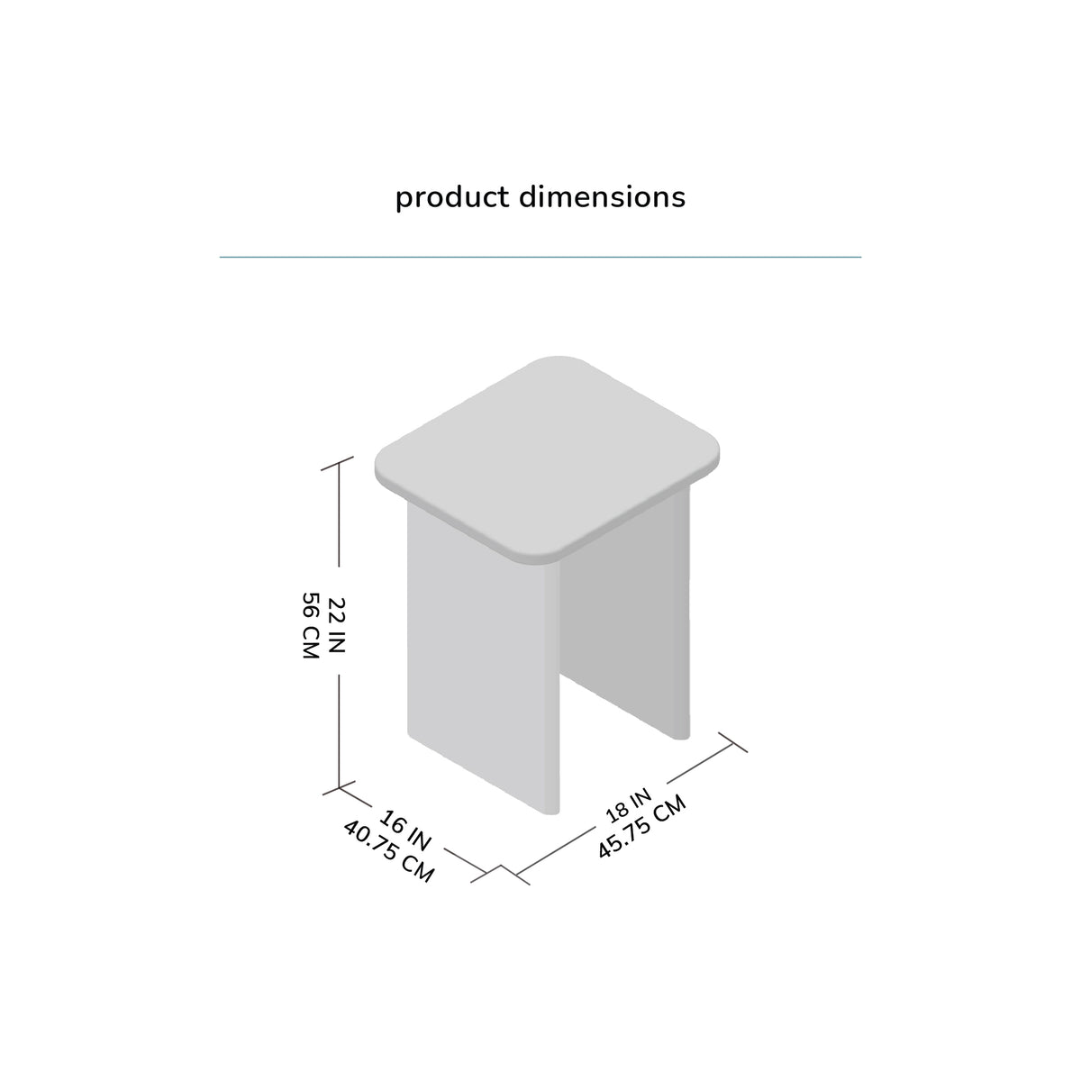 Jem Solid Wood Side Table - Warm Sand