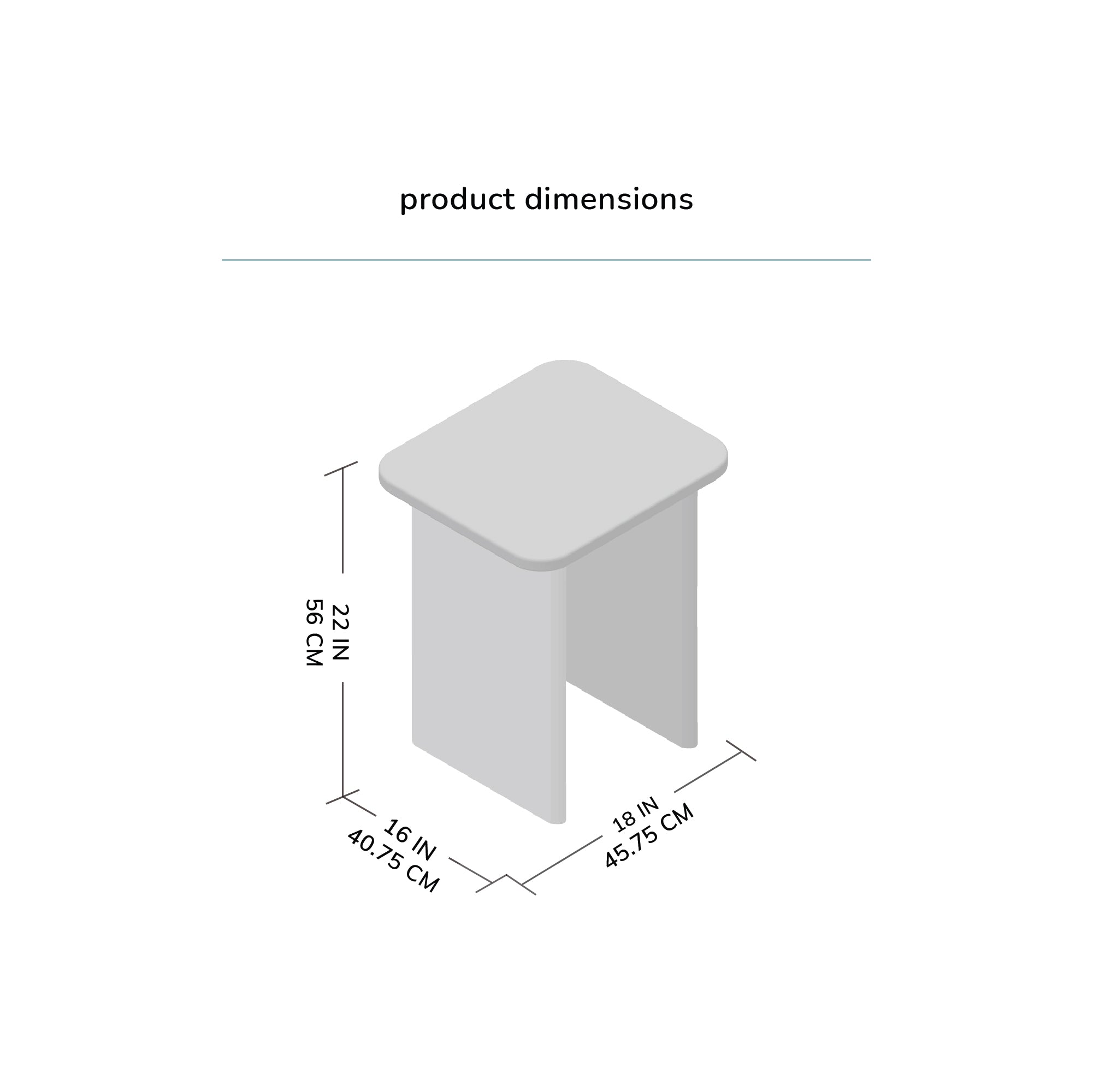 Jem Solid Wood Side Table - Warm Sand