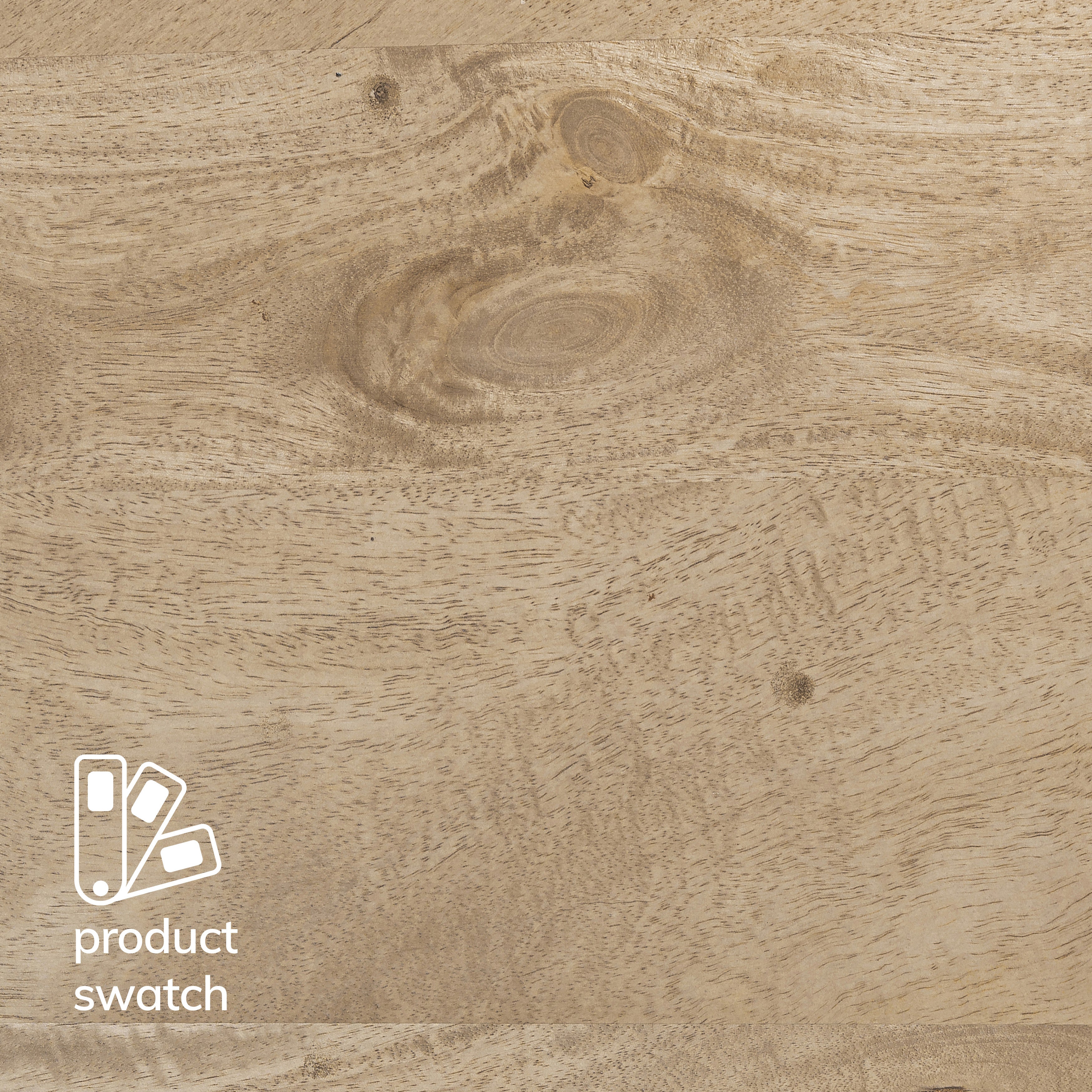 Jem Solid Wood Side Table - Warm Sand