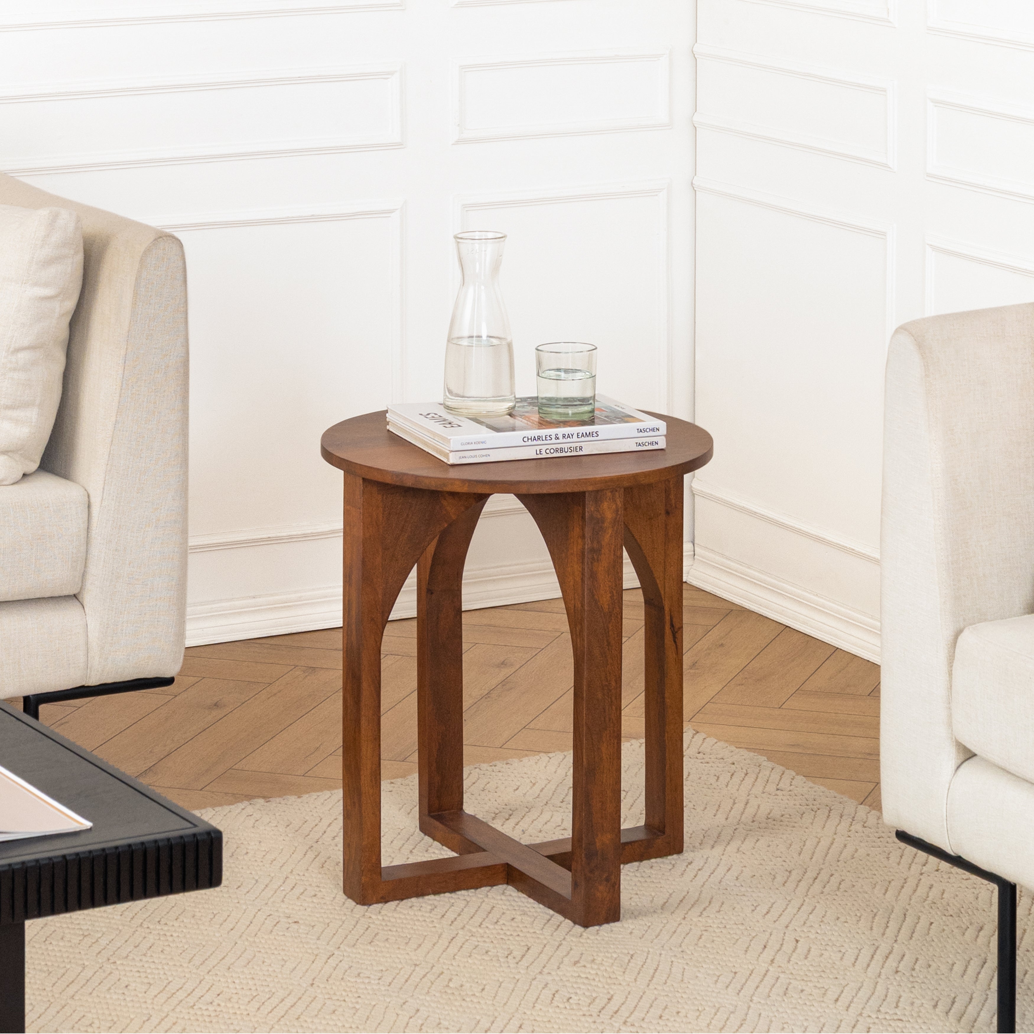 Viera Side Table - Walnut