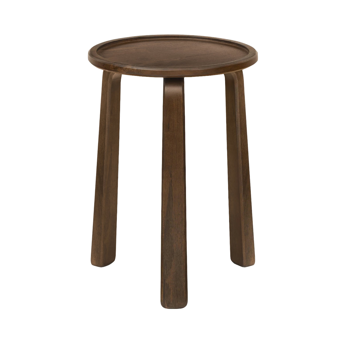 Daisy Solid Wood Side Table - Hazel Brown