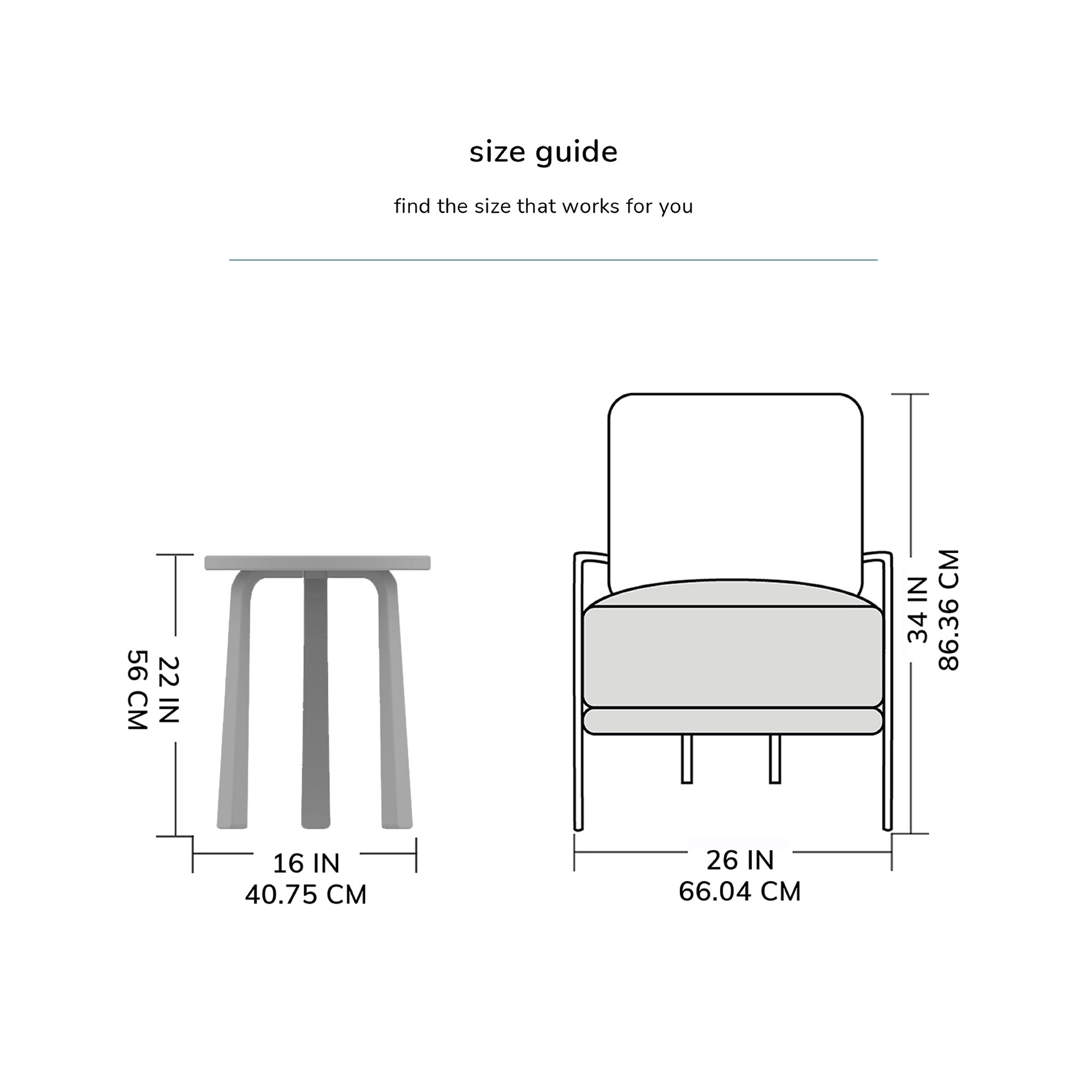 Daisy Solid Wood Side Table - Hazel Brown