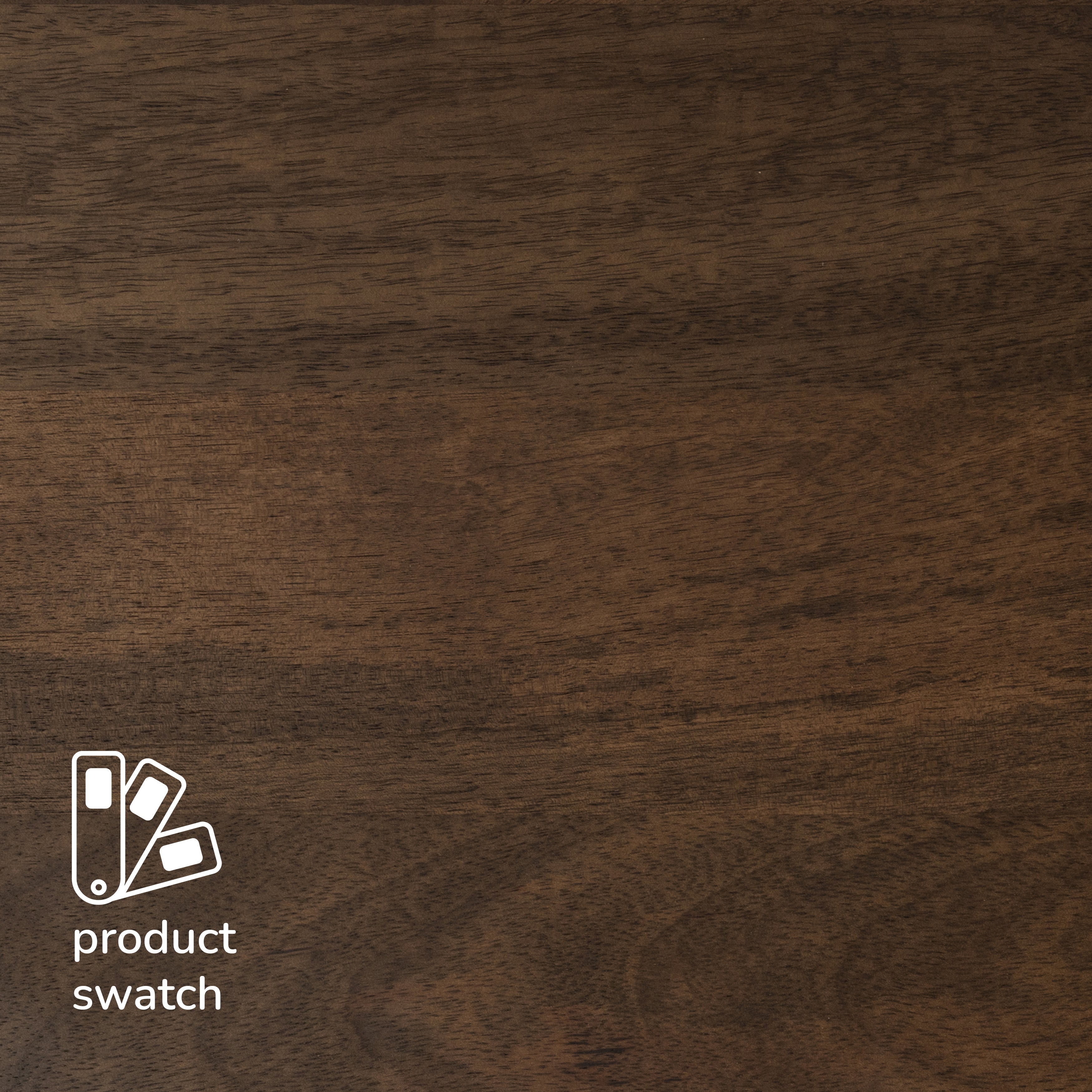 Olive Solid Wood Side Table - Hazel Brown