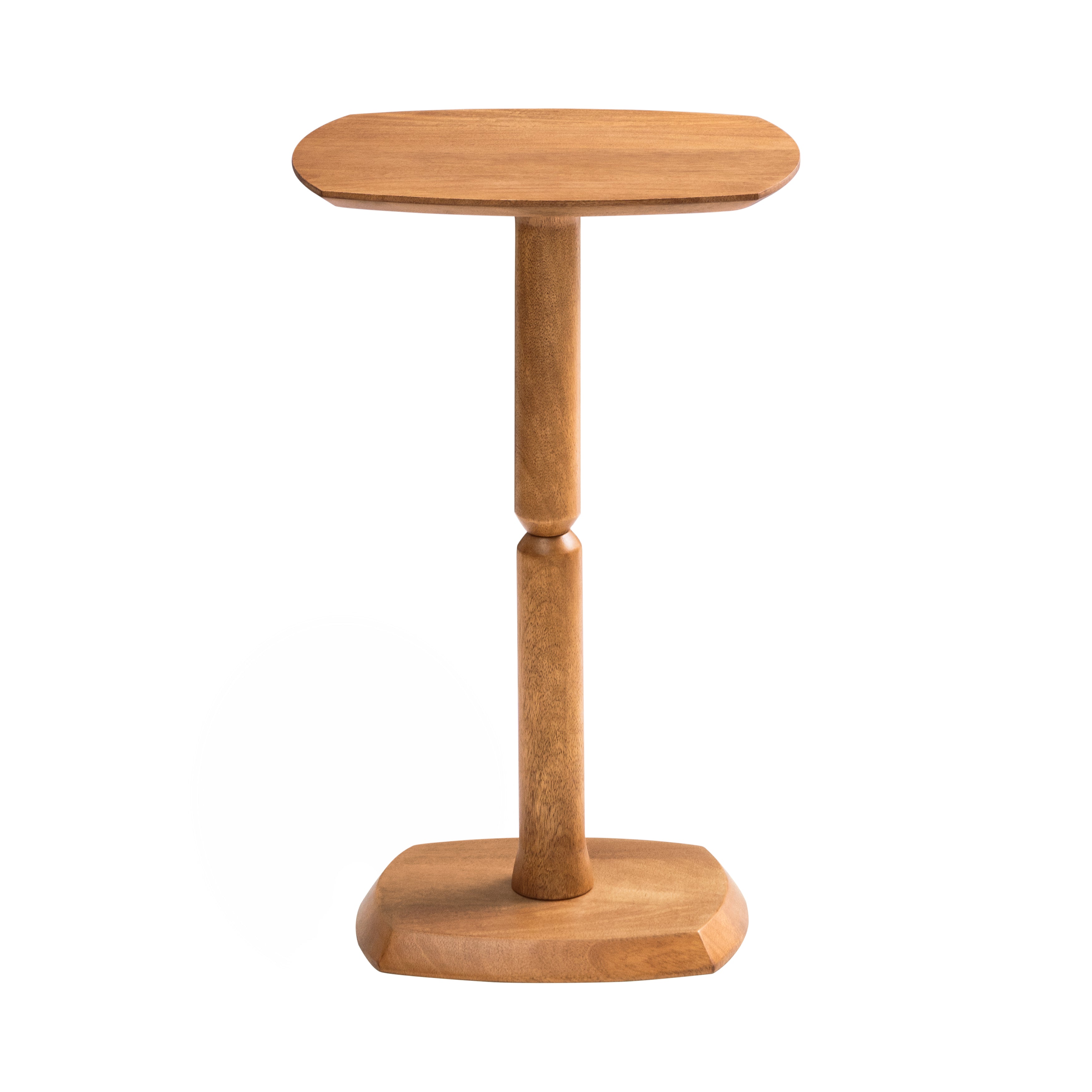 Firma Solid Wood Side Table - Mid Tone Honey