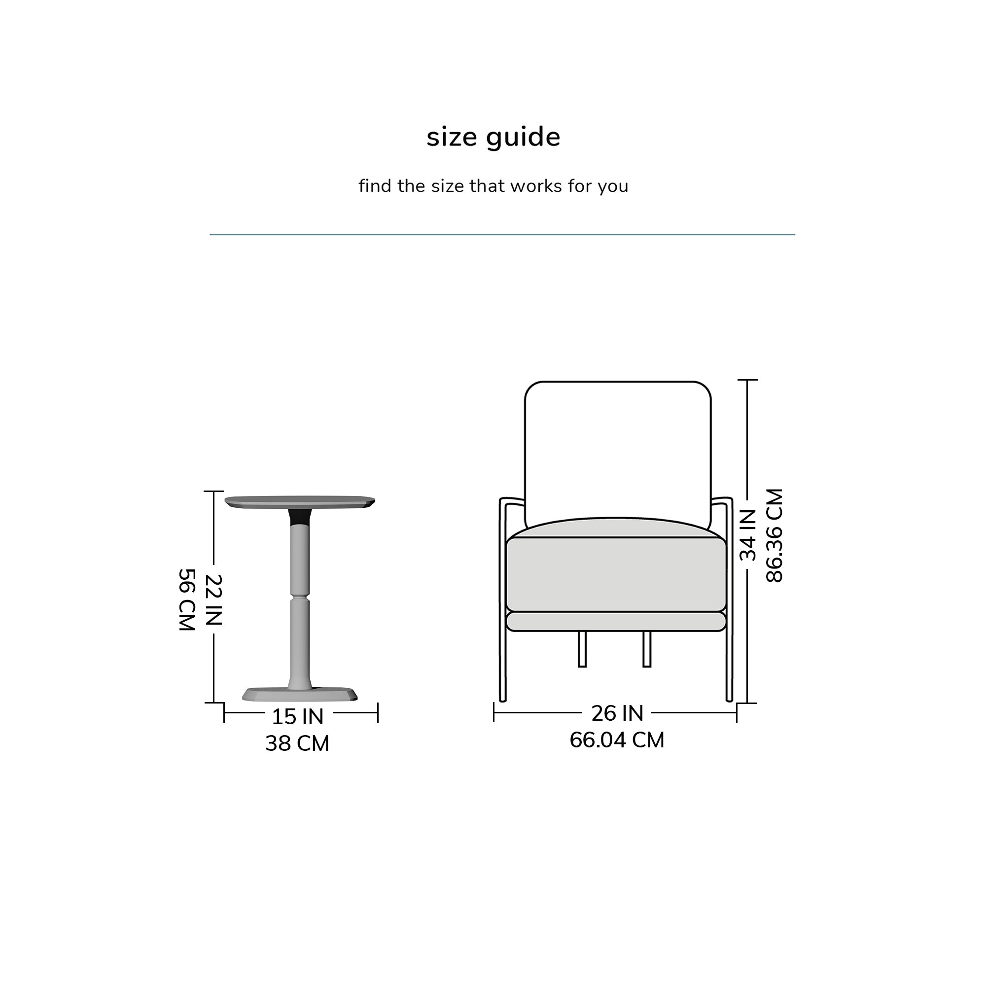 Firma Solid Wood Side Table - Mid Tone Honey