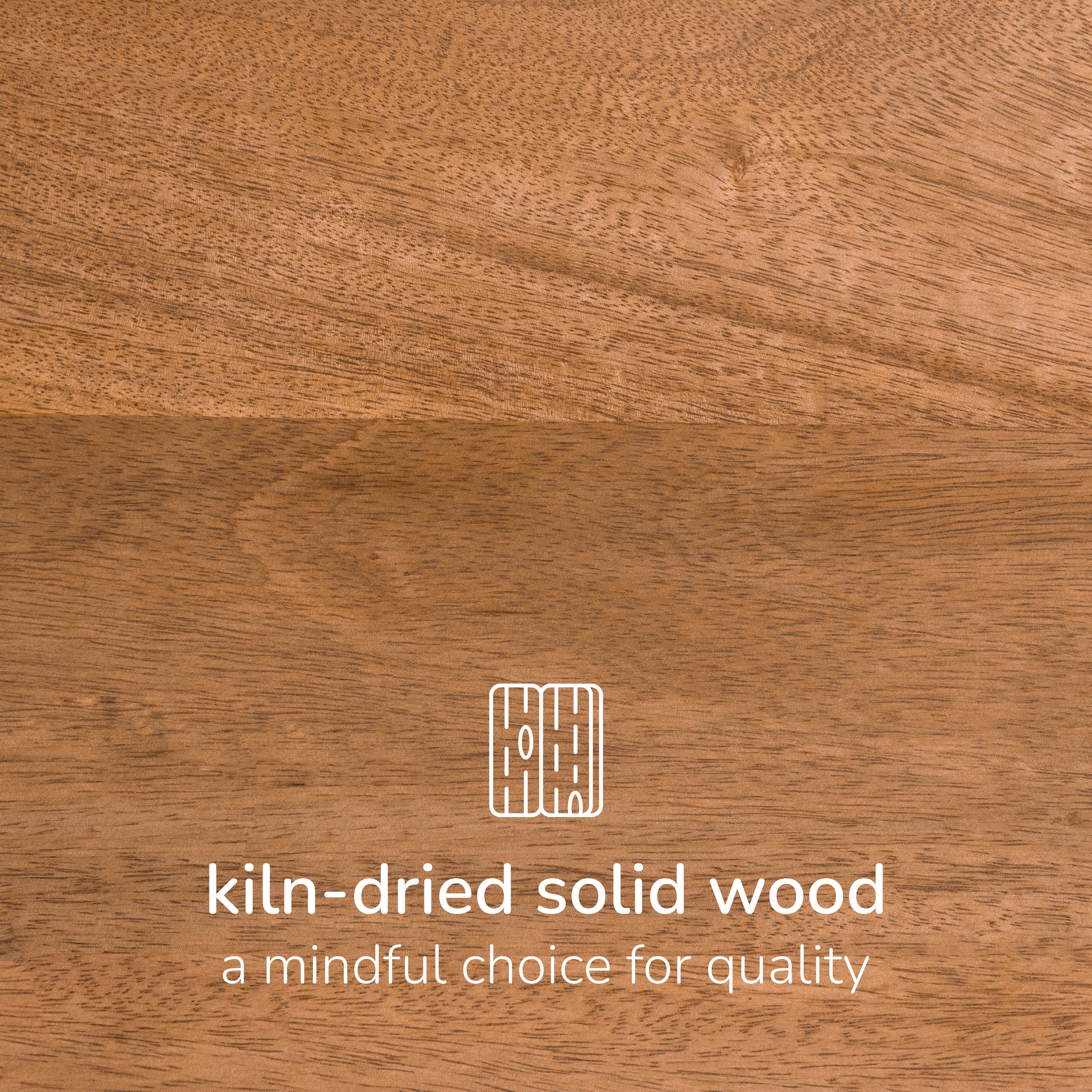 Jasmine Solid Wood Side Table - Mid Tone Honey