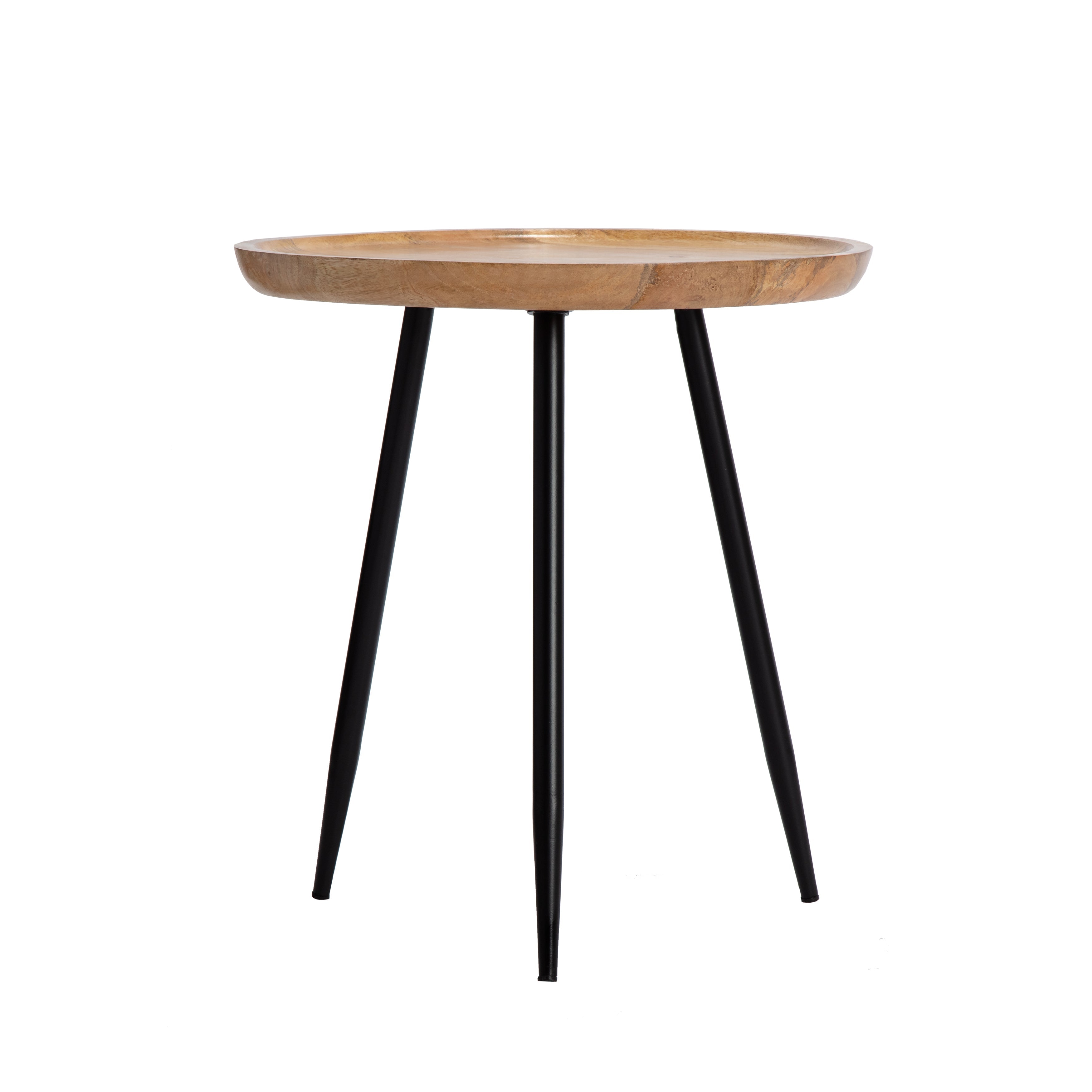 Chervey Tri Pin Side Table Large - Natural