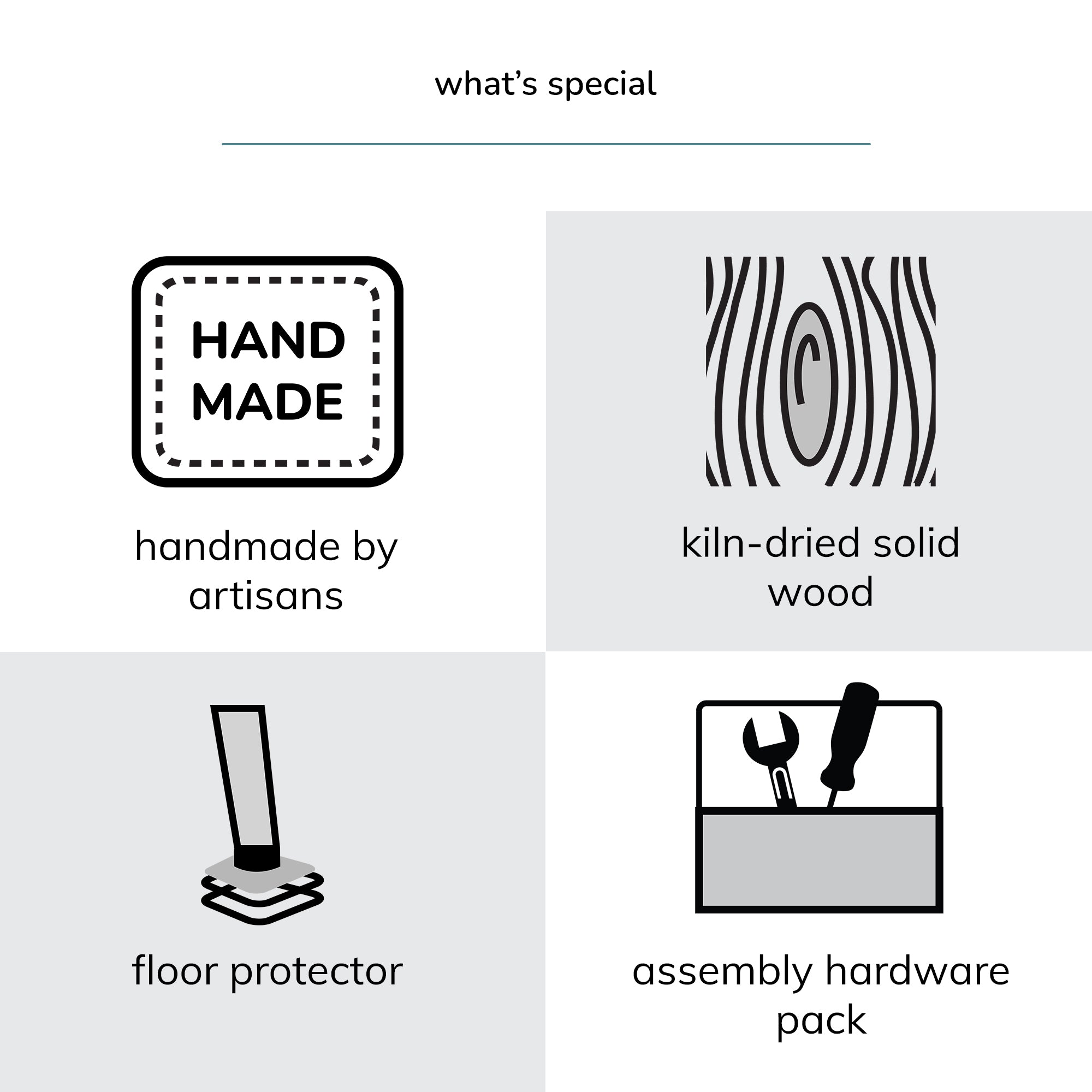 Armstrong Side Table Small - Black