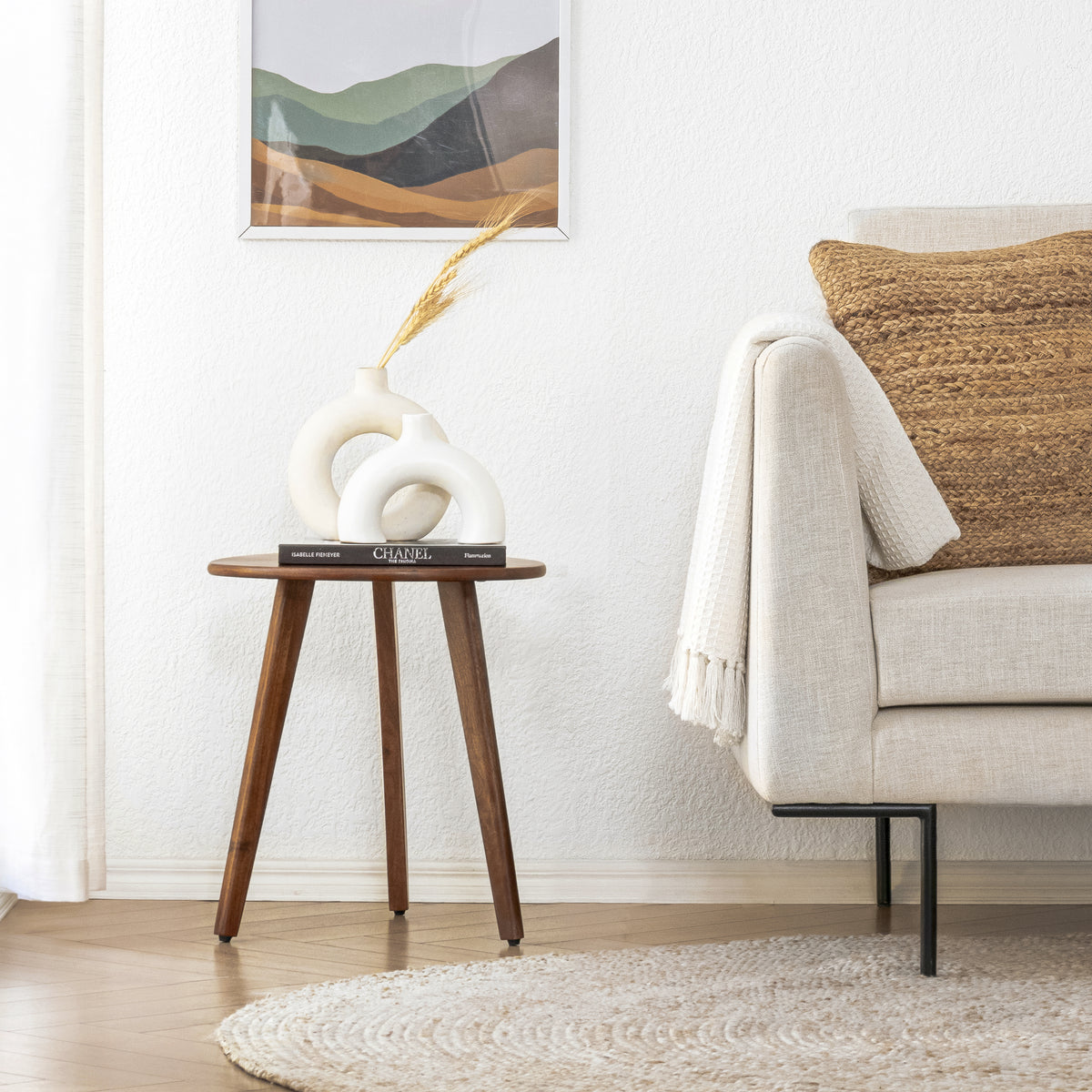 Armstrong Side Table Small - Walnut