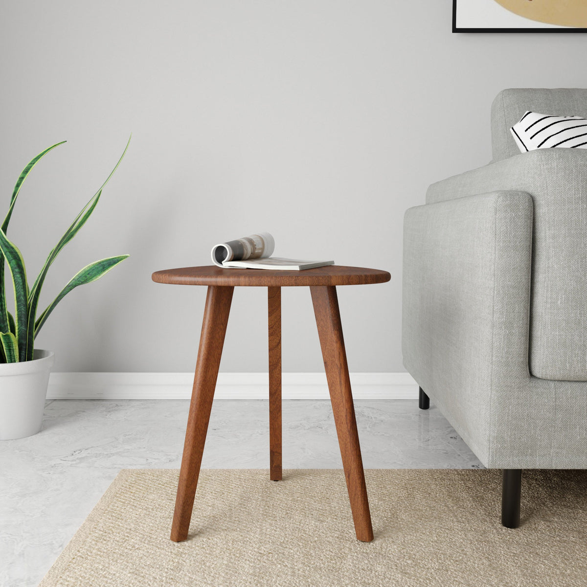Armstrong Side Table Small - Walnut