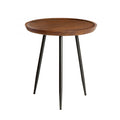 Chervey Tri Pin Side Table Large - Walnut