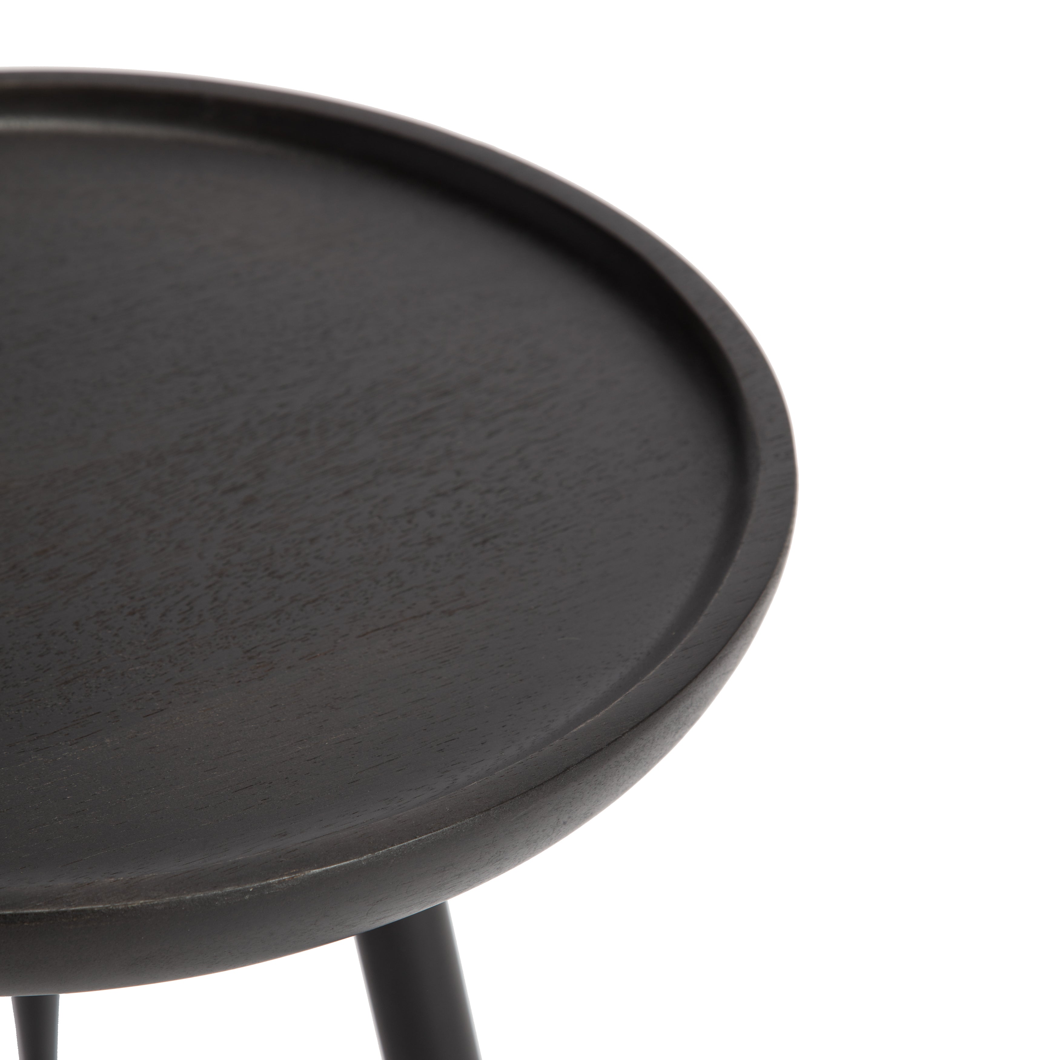 Chervey Tri Pin Side Table Small - Black