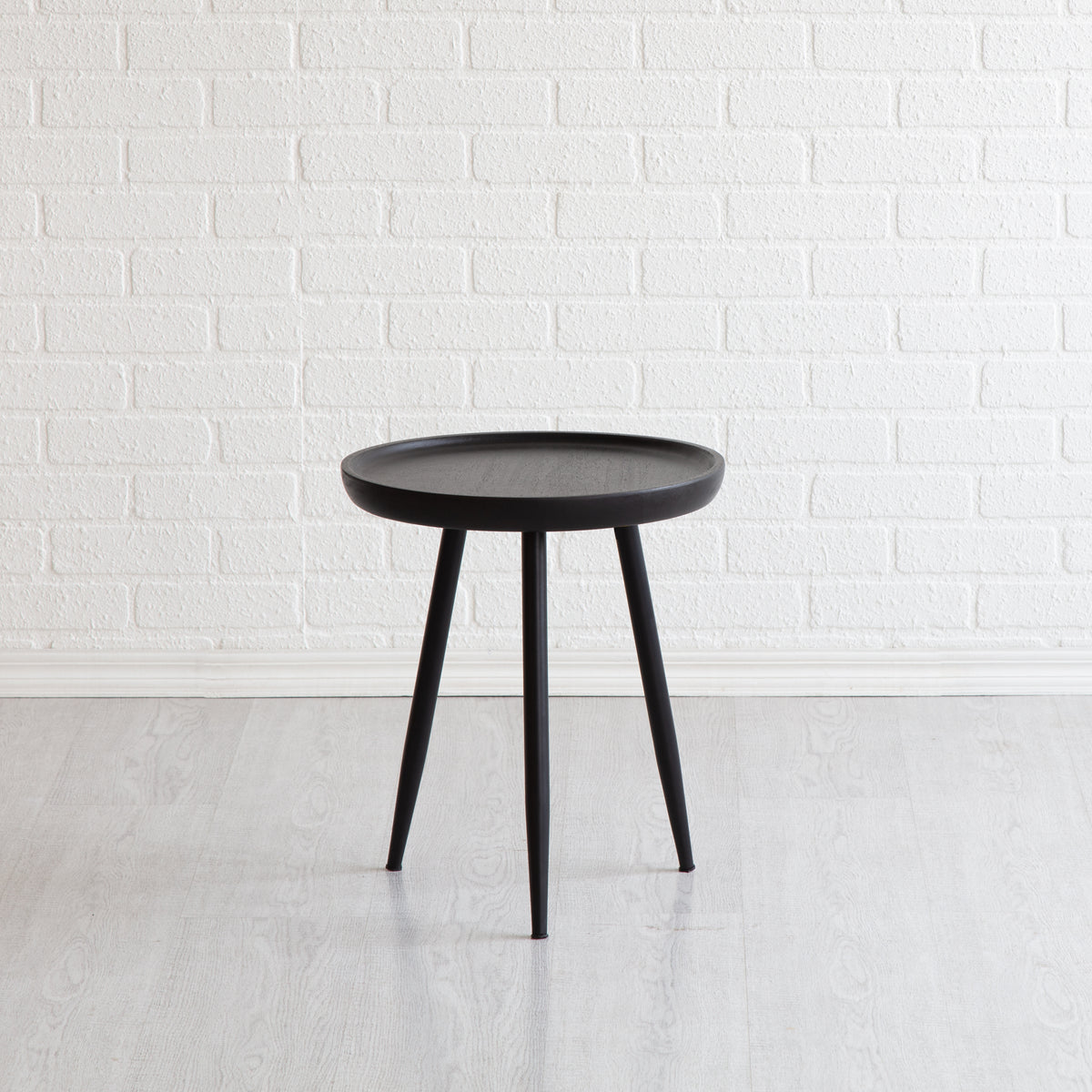 Chervey Tri Pin Side Table Small - Black