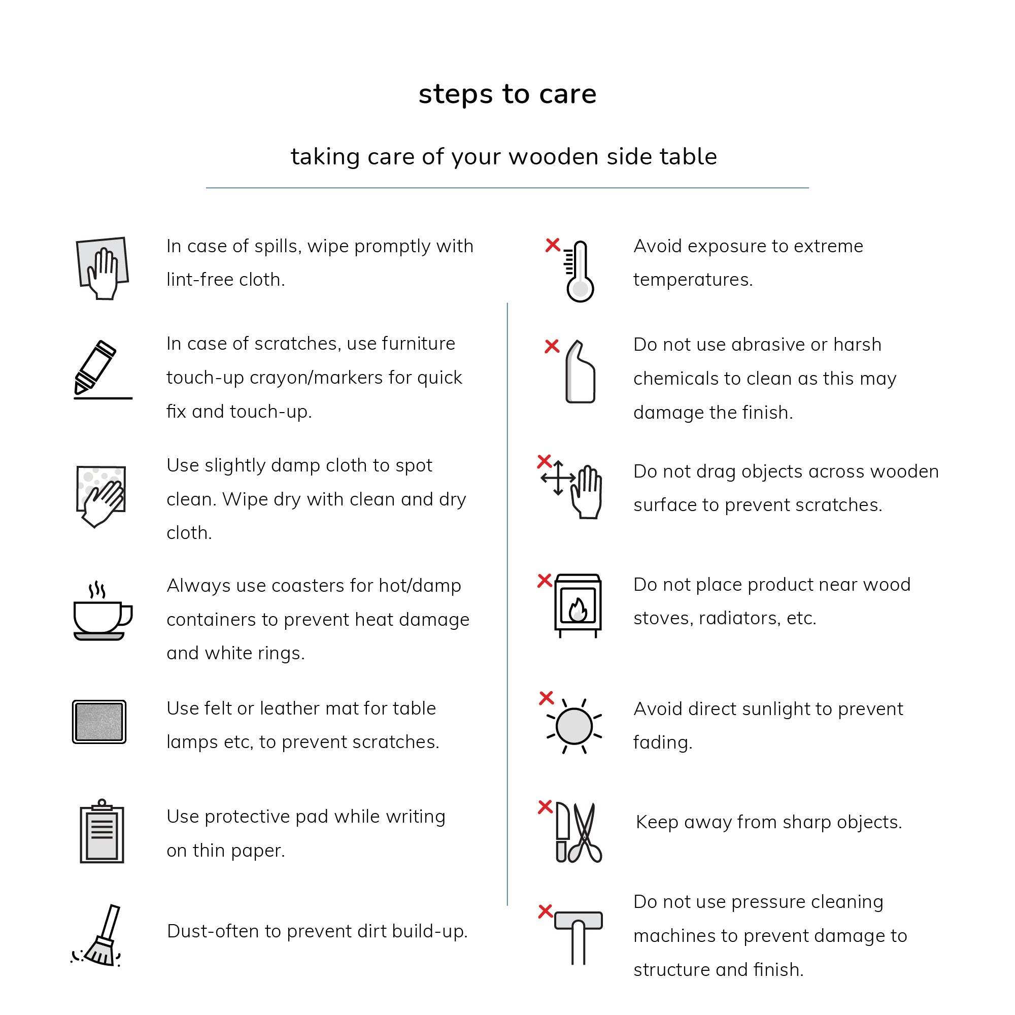 Ellis Side Table - Walnut