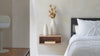 lifestyle video of bedside table nightstand