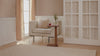 C shaped side table lifestyle video